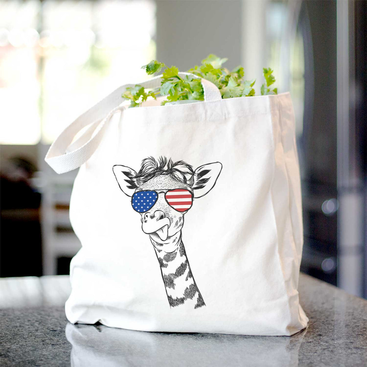 Mel the Giraffe - Tote Bag