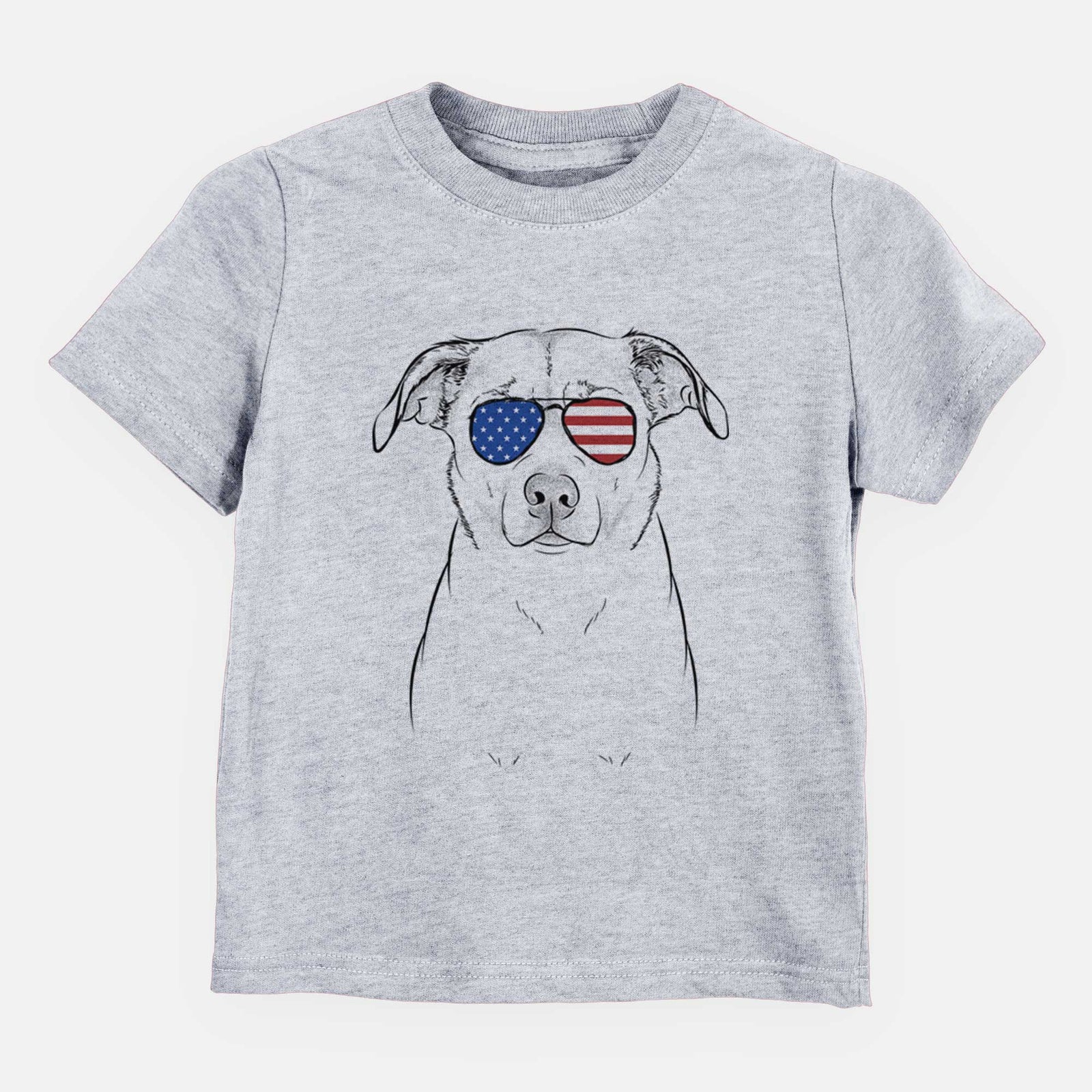 USA Mica the Labrador Pittbull Mix - Kids/Youth/Toddler Shirt