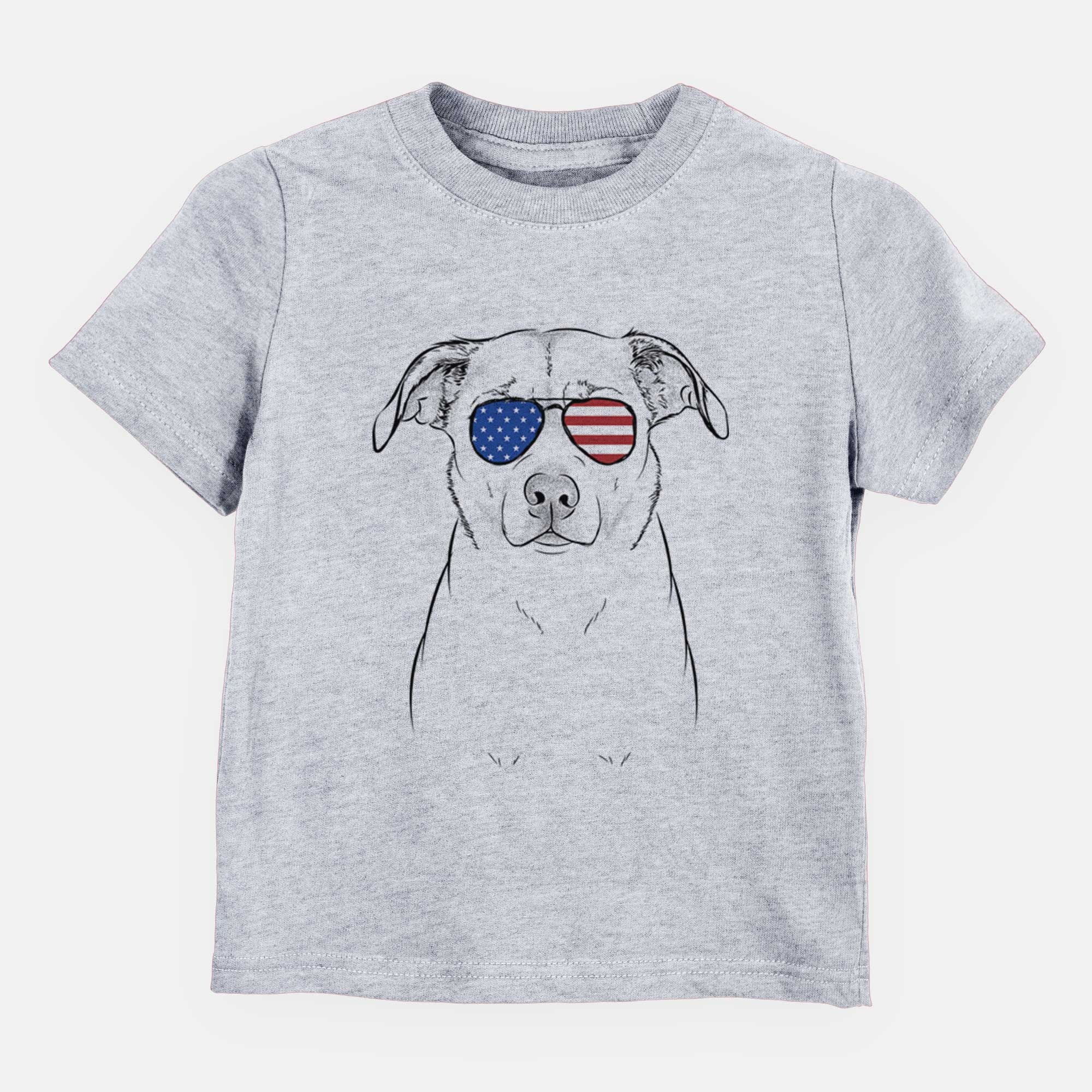 USA Mica the Labrador Pittbull Mix - Kids/Youth/Toddler Shirt