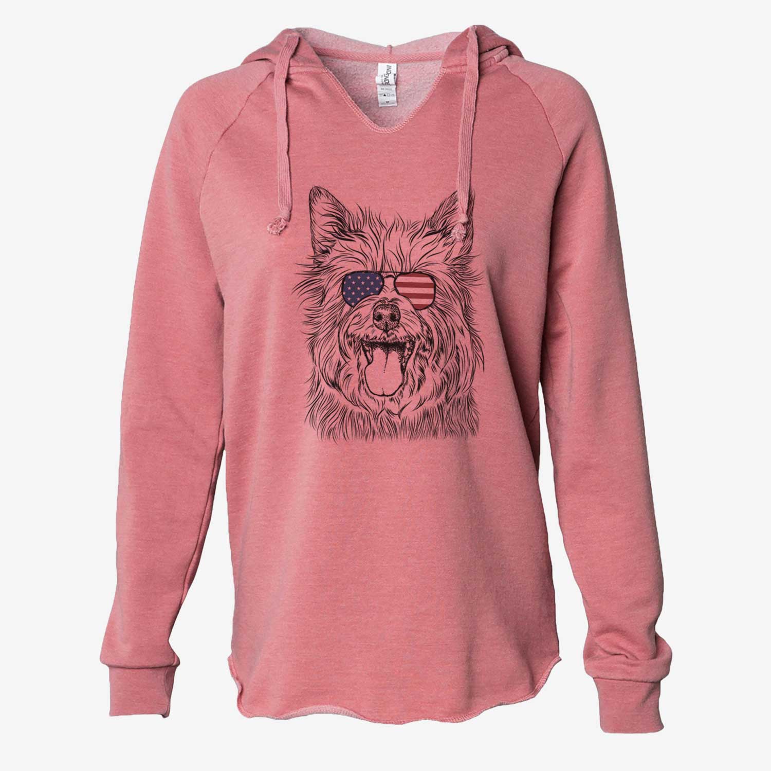 USA Middy the Australian Terrier - Cali Wave Hooded Sweatshirt