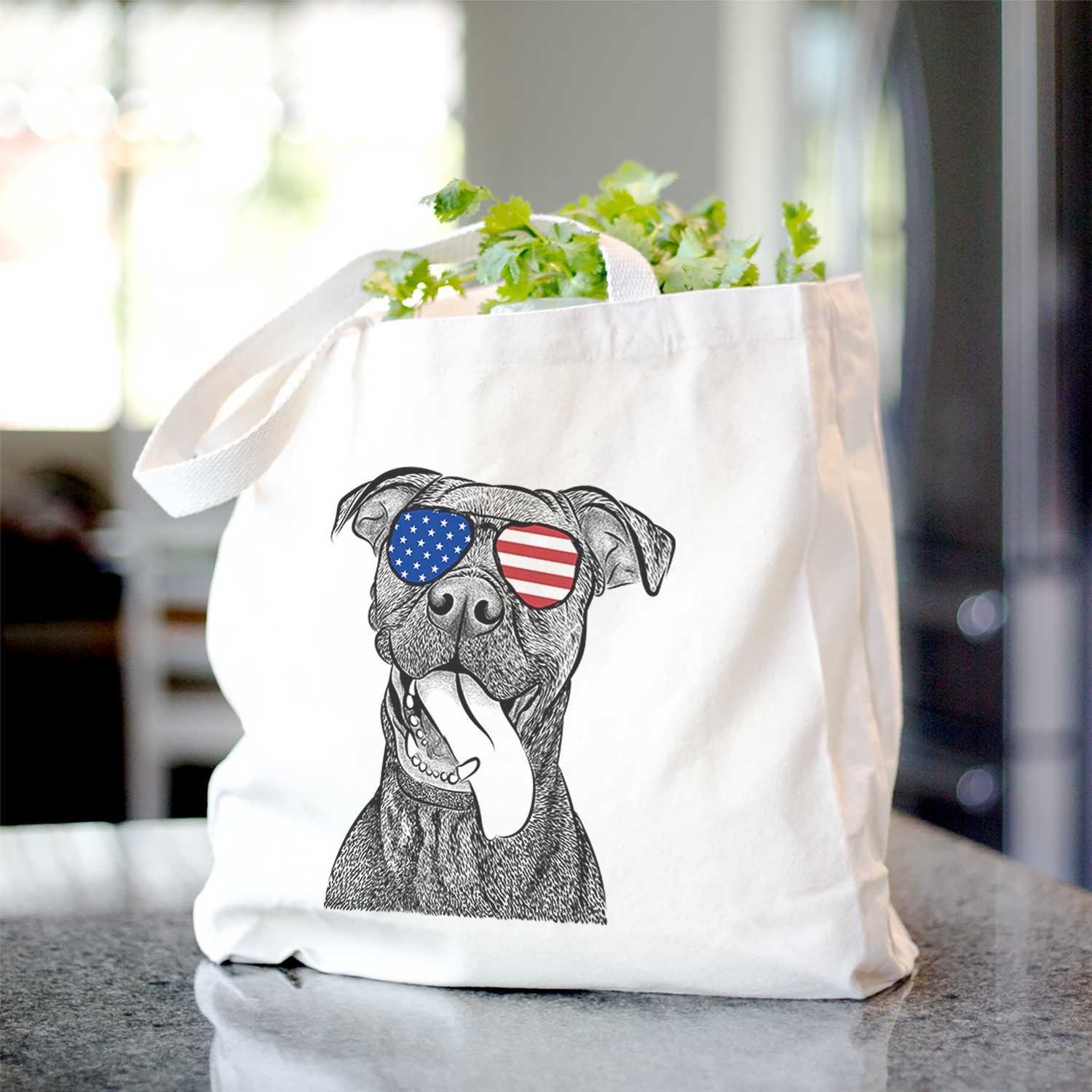 Mikey the Boxador - Tote Bag