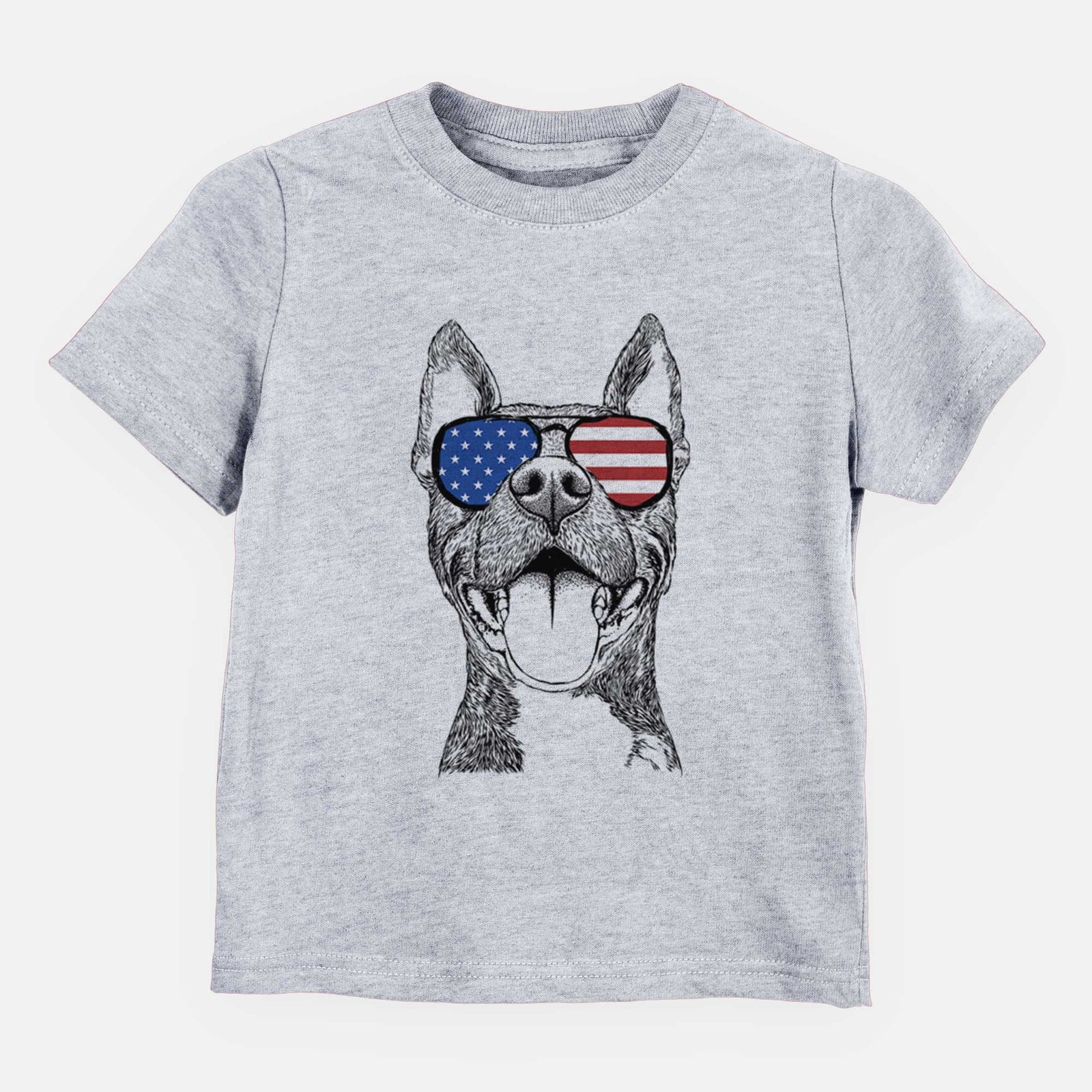 USA Milo the Pitbull Mix - Kids/Youth/Toddler Shirt