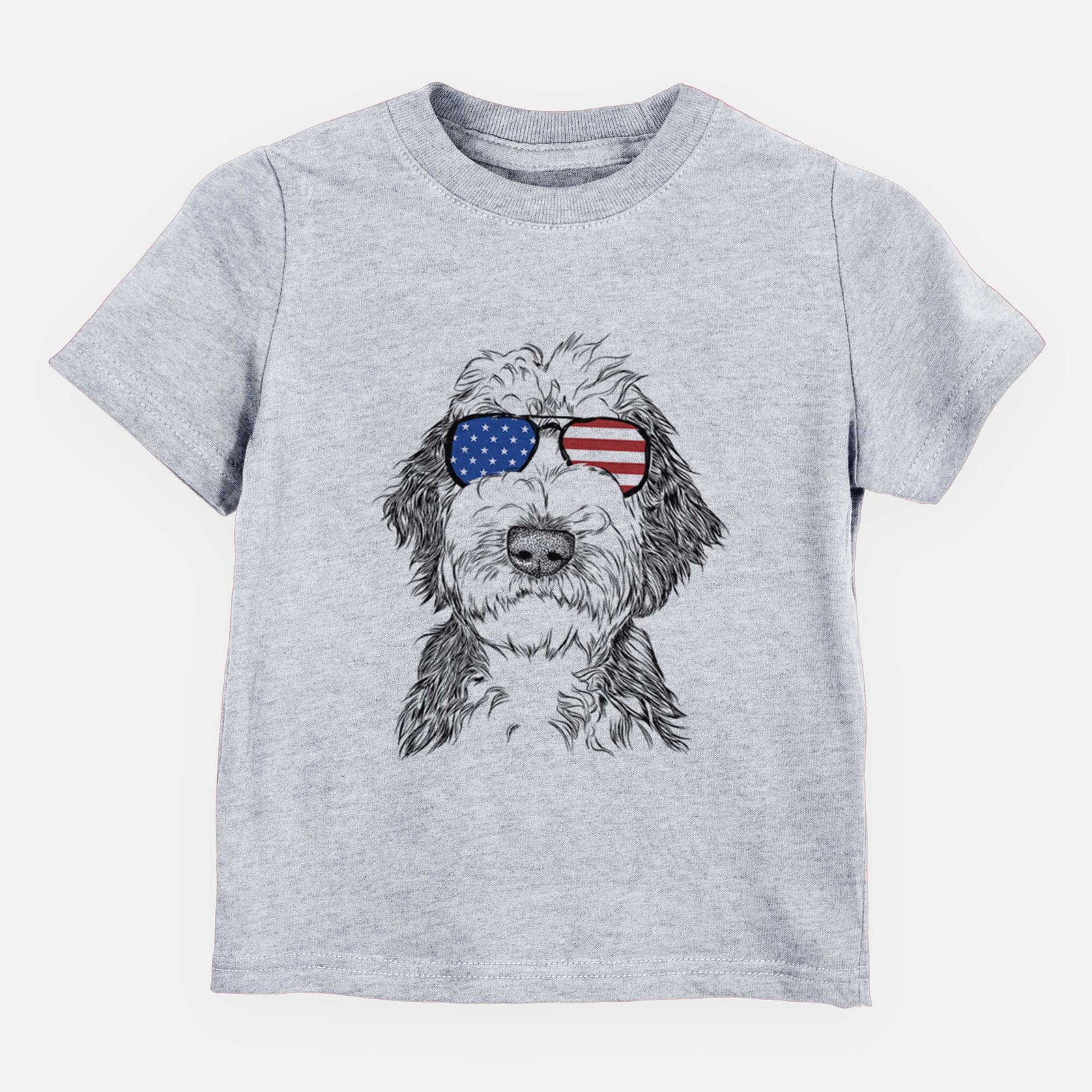 USA Milo Fluff the Sheepadoodle - Kids/Youth/Toddler Shirt