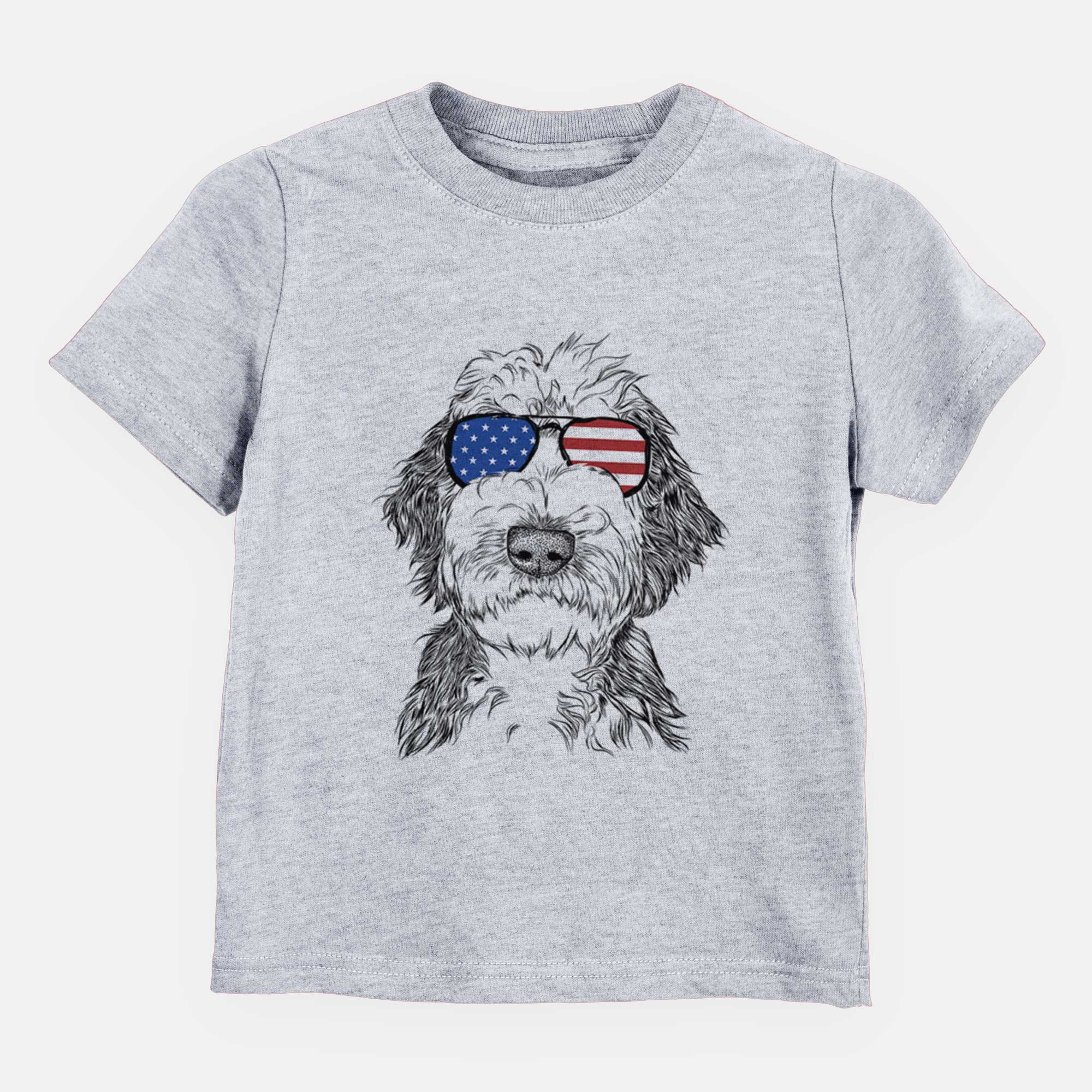 USA Milo Fluff the Sheepadoodle - Kids/Youth/Toddler Shirt