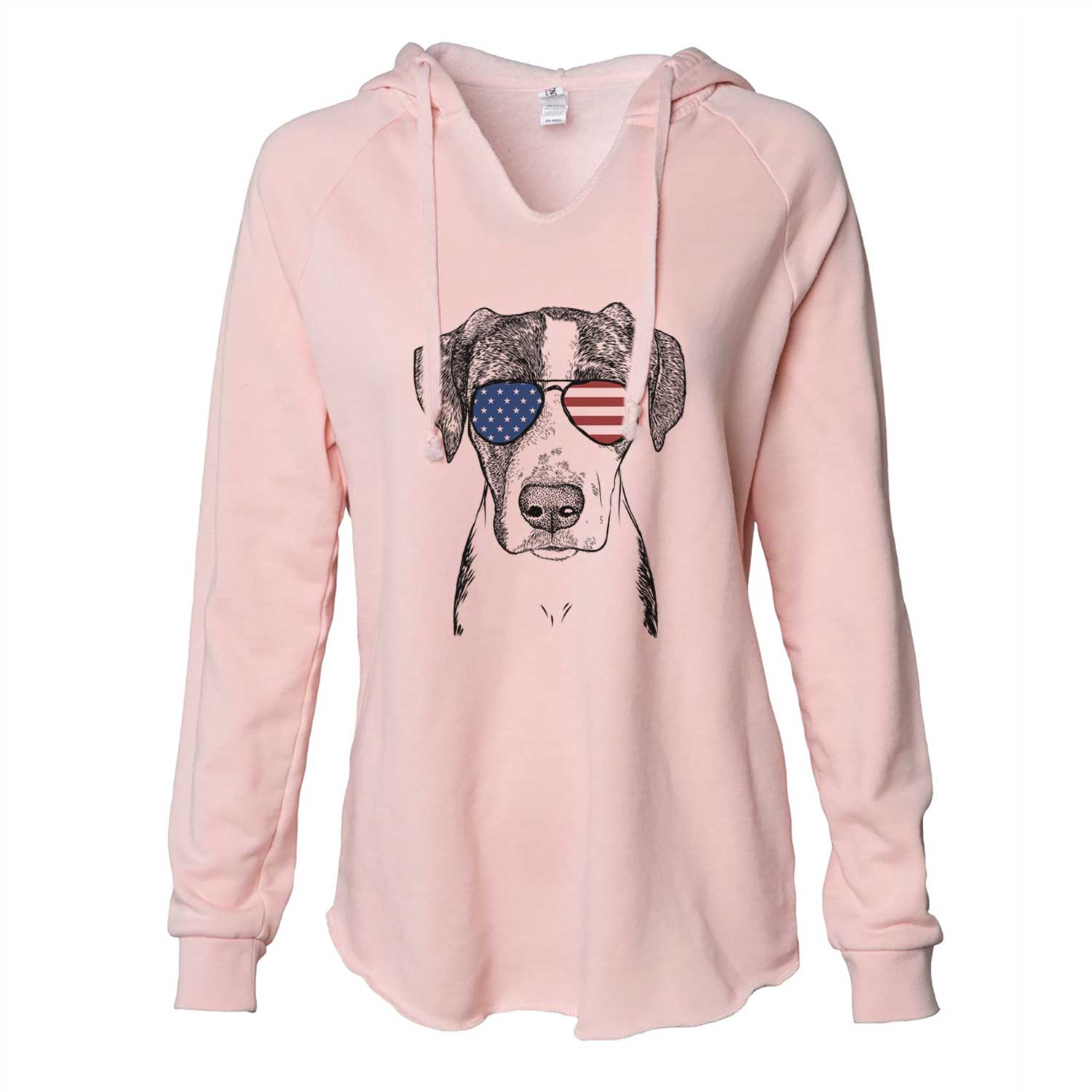 USA Milo the Mixed Breed - Cali Wave Hooded Sweatshirt