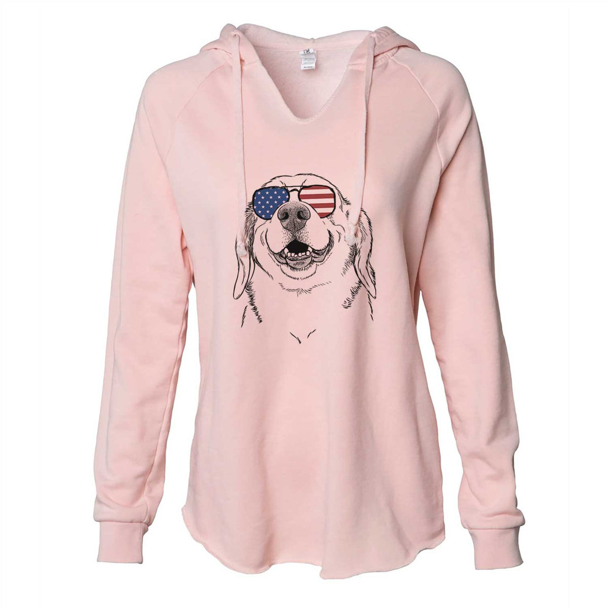 USA Minnie the Corgle - Cali Wave Hooded Sweatshirt