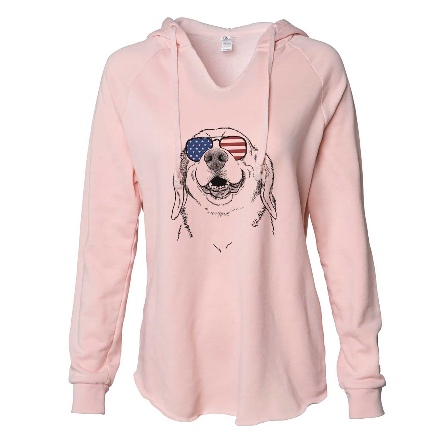 USA Minnie the Corgle - Cali Wave Hooded Sweatshirt