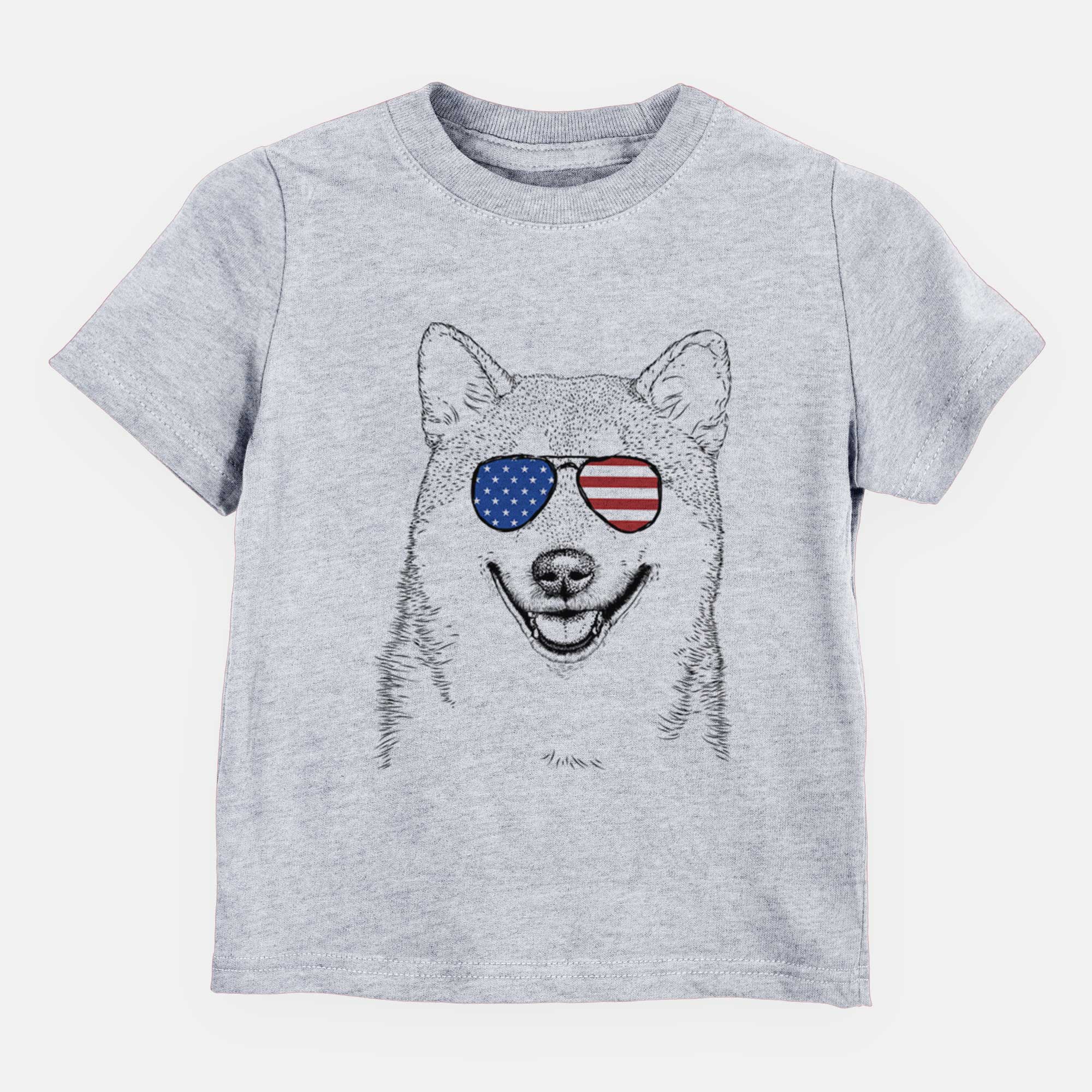 USA Mitsu the Shiba Inu - Kids/Youth/Toddler Shirt