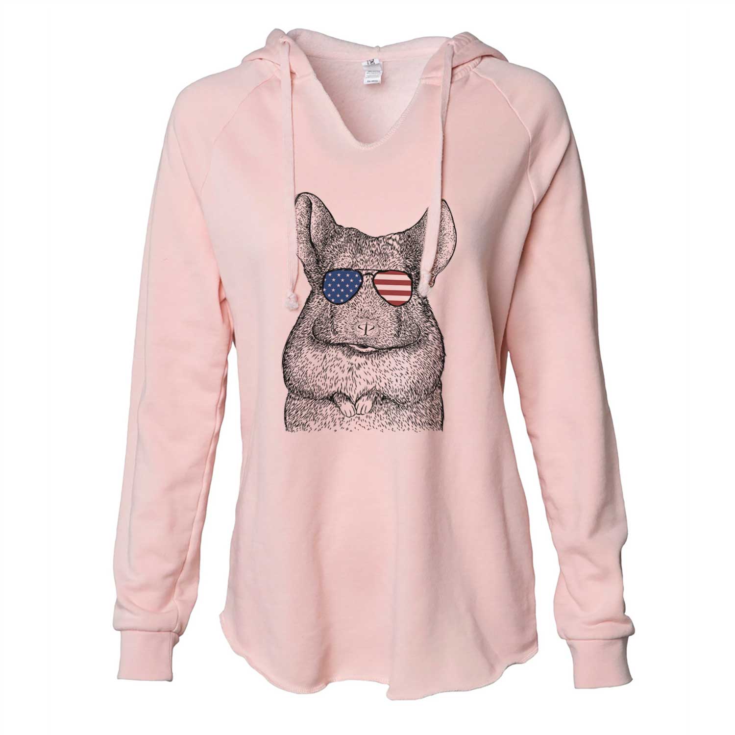 USA Mojo the Chinchilla - Cali Wave Hooded Sweatshirt