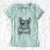 USA Mojo the Chinchilla - Women's Perfect V-neck Shirt