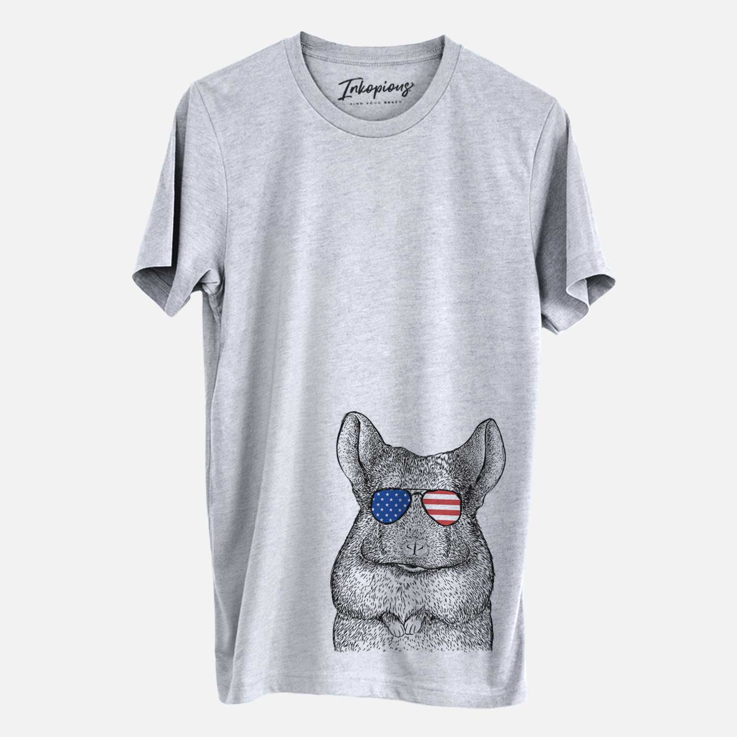 USA Mojo the Chinchilla - Unisex Crewneck