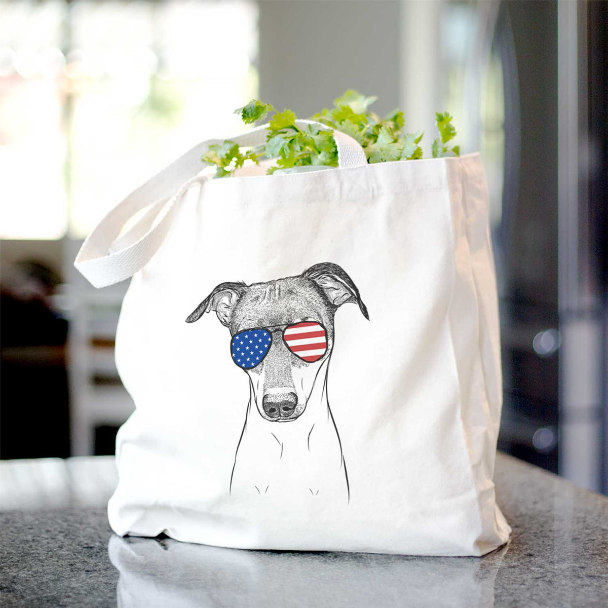 Momo the Japanese Terrier - Tote Bag