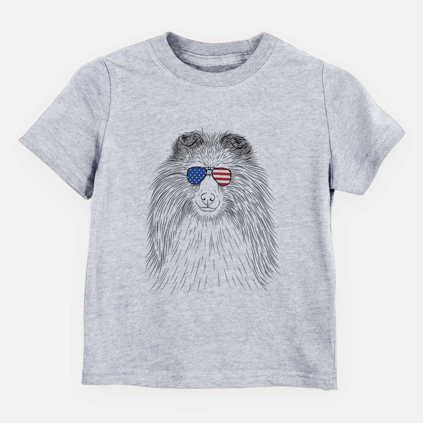 USA Moxie the Shetland Sheepdog - Kids/Youth/Toddler Shirt