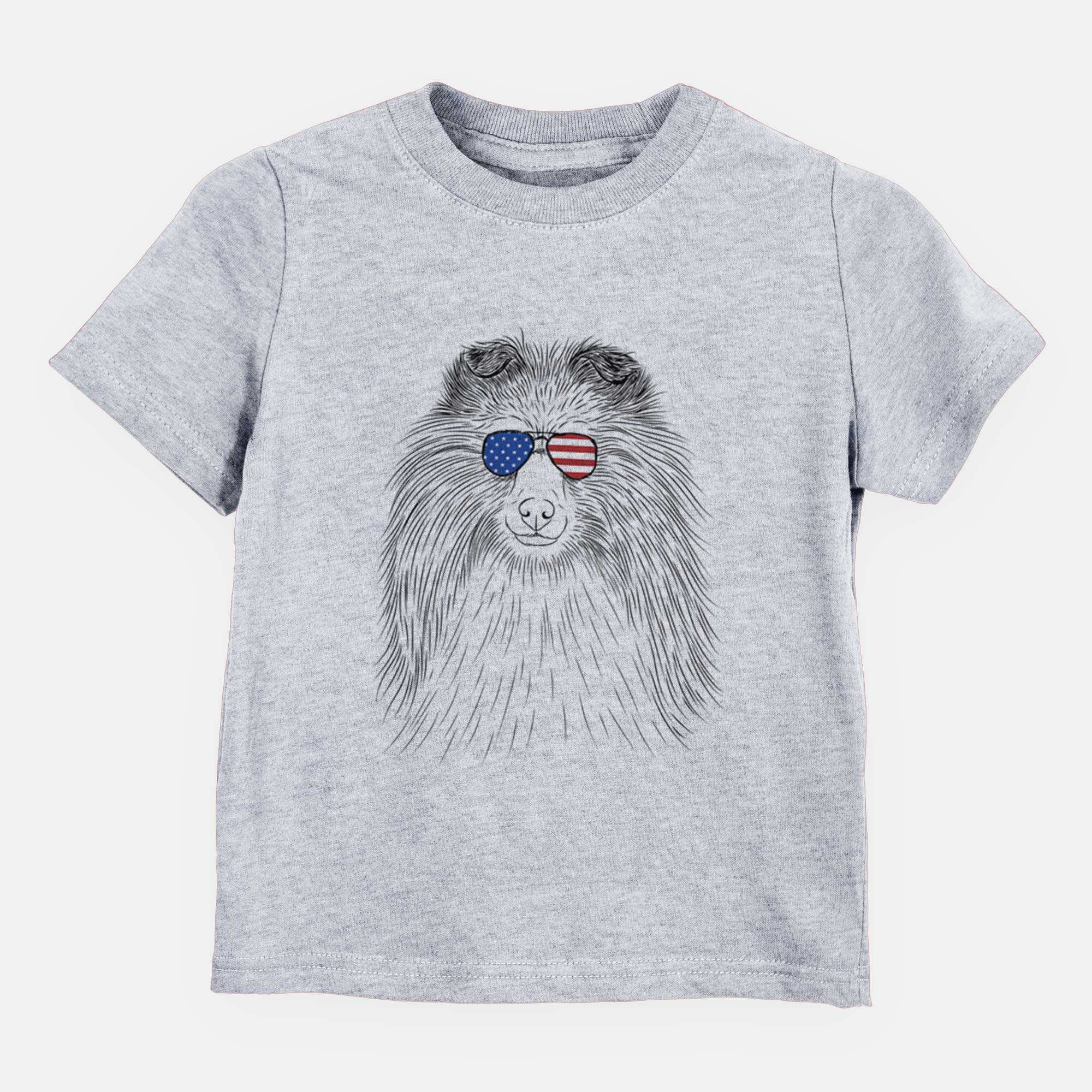 USA Moxie the Shetland Sheepdog - Kids/Youth/Toddler Shirt