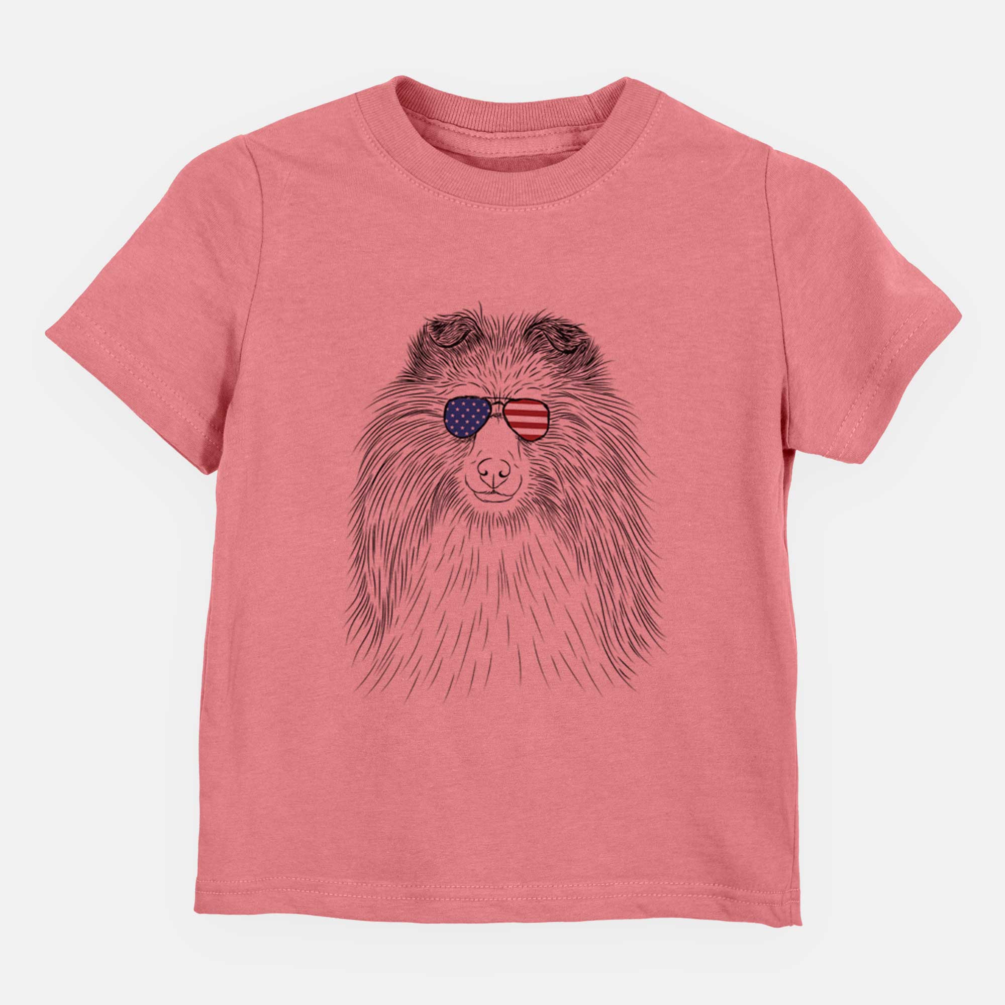 USA Moxie the Shetland Sheepdog - Kids/Youth/Toddler Shirt