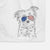 Mr. Gucci Poochi the Maltese Decorative Hand Towel