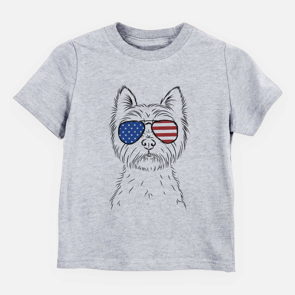USA Murphy the West Highland Terrier - Kids/Youth/Toddler Shirt