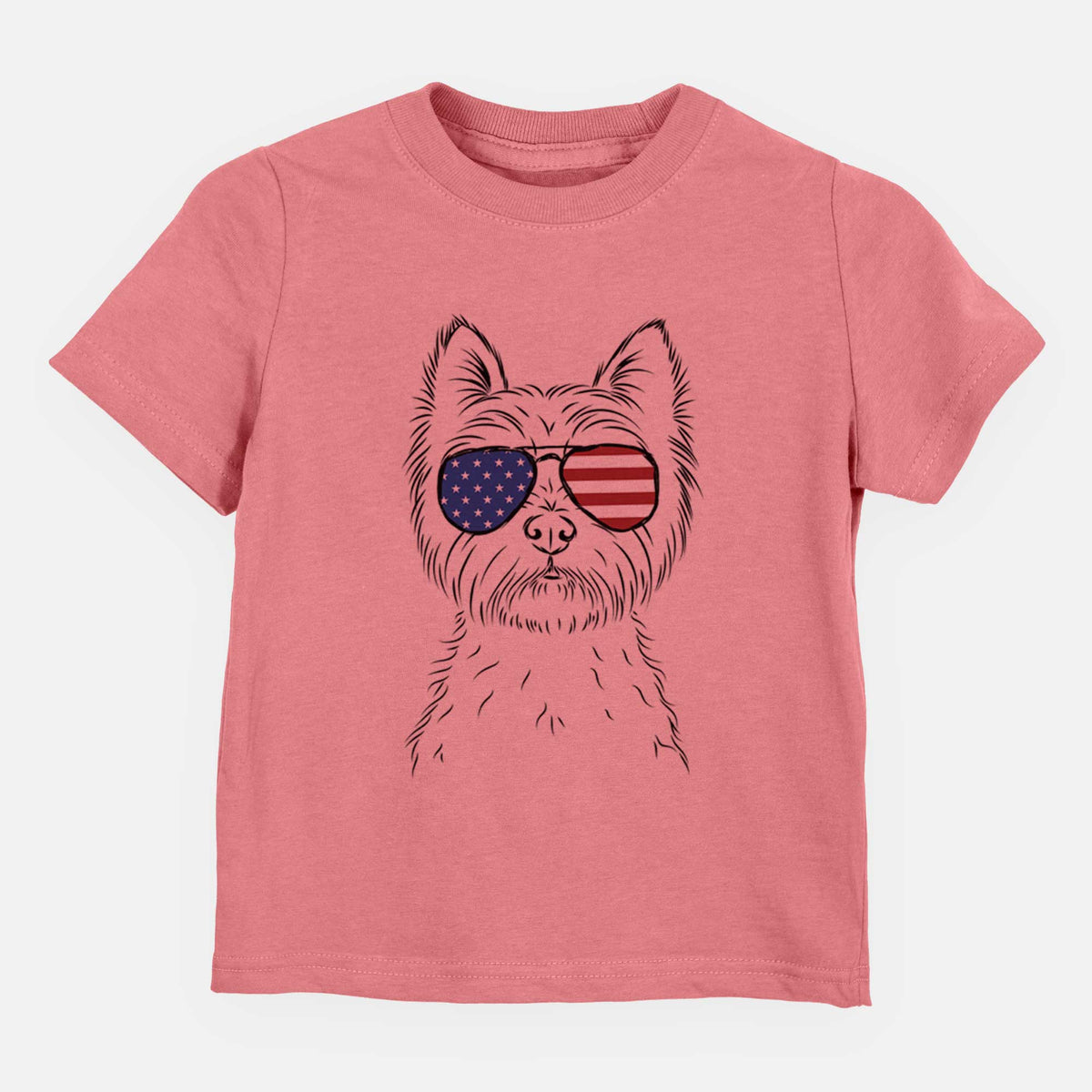 USA Murphy the West Highland Terrier - Kids/Youth/Toddler Shirt