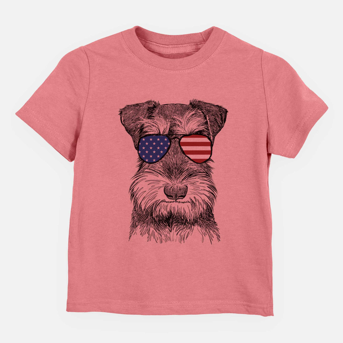 USA Murphy the Mini Schnauzer - Kids/Youth/Toddler Shirt