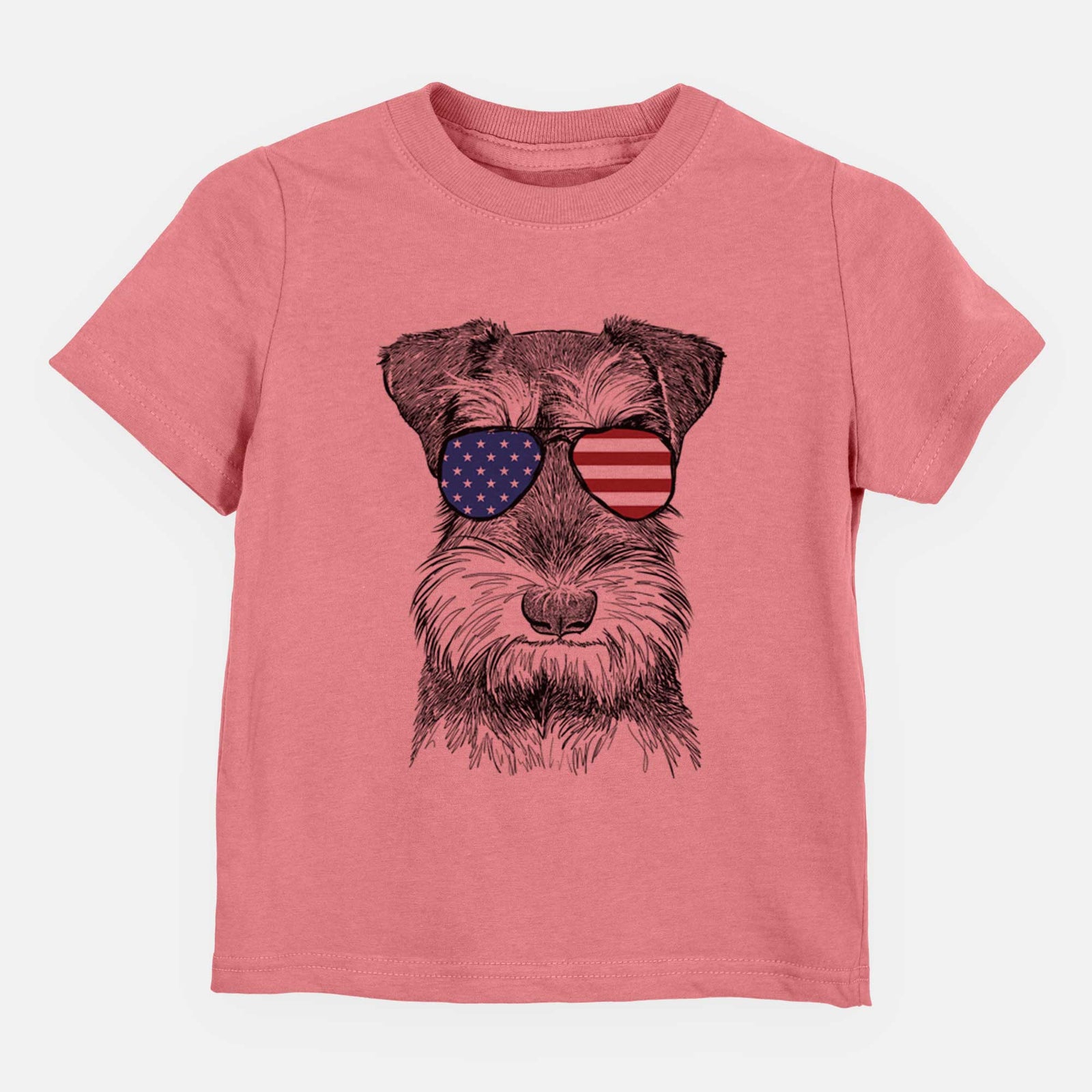 USA Murphy the Mini Schnauzer - Kids/Youth/Toddler Shirt