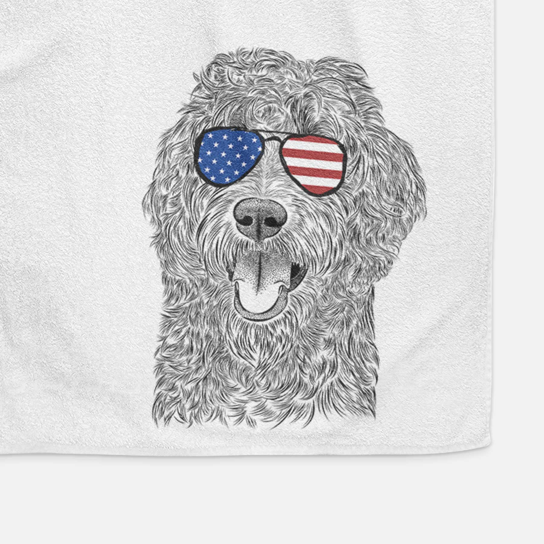 Murr Dog the Labradoodle Decorative Hand Towel