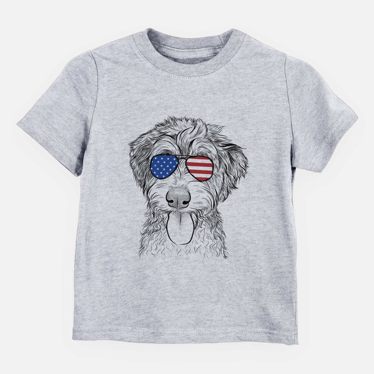 USA Myrtle Mae the Aussiedoodle - Kids/Youth/Toddler Shirt