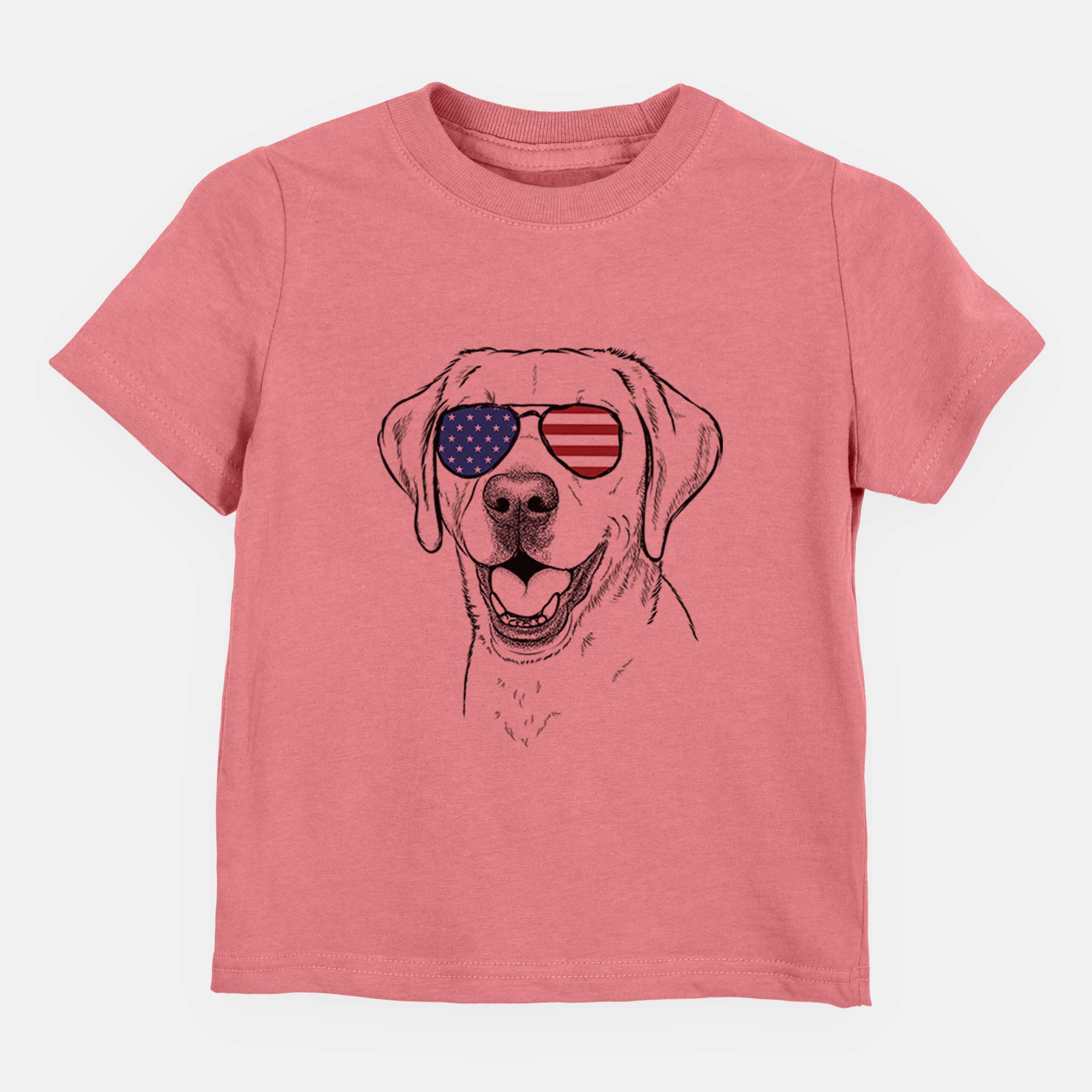 USA Nate the Labrador Retriever - Kids/Youth/Toddler Shirt