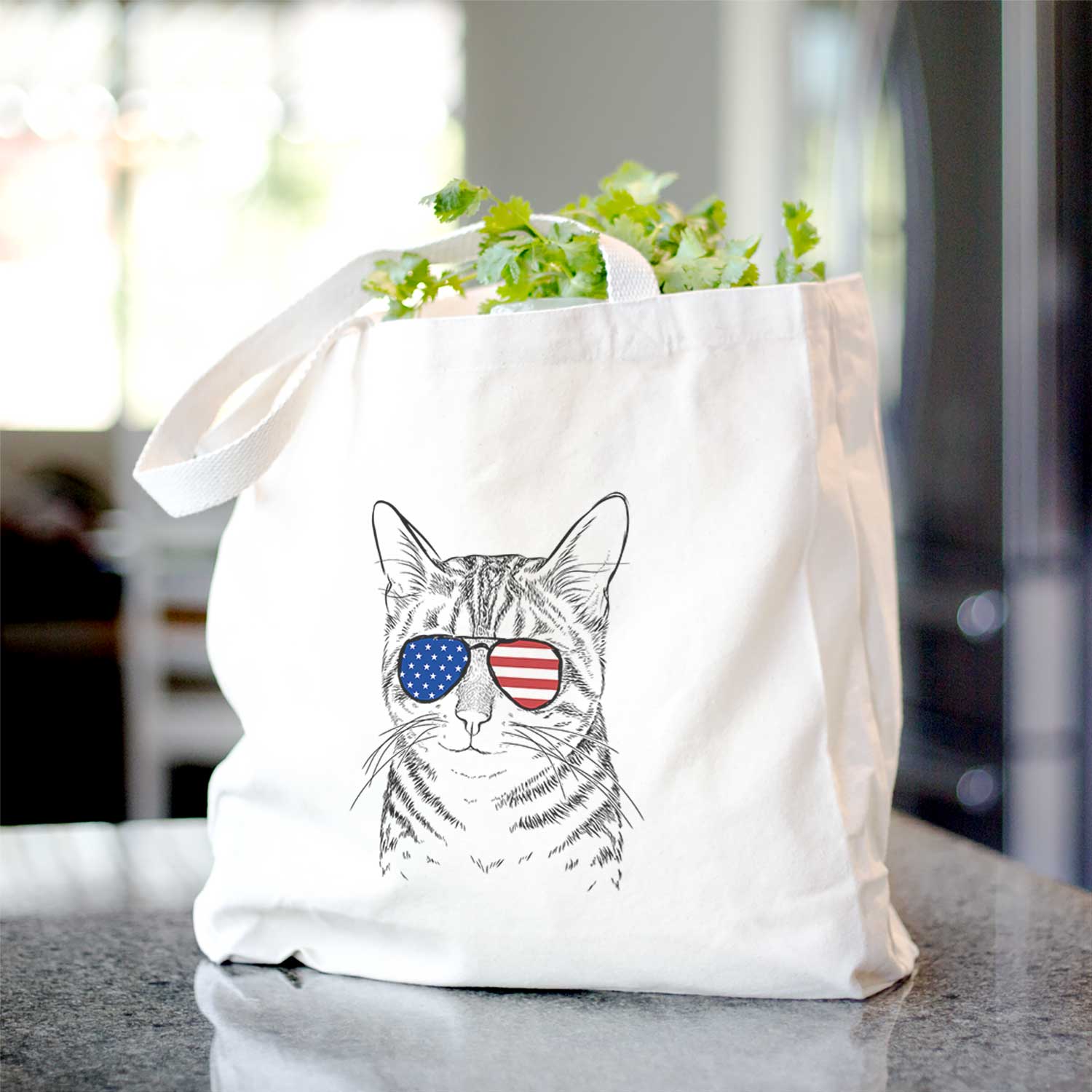 Nell the Tabby Cat - Tote Bag