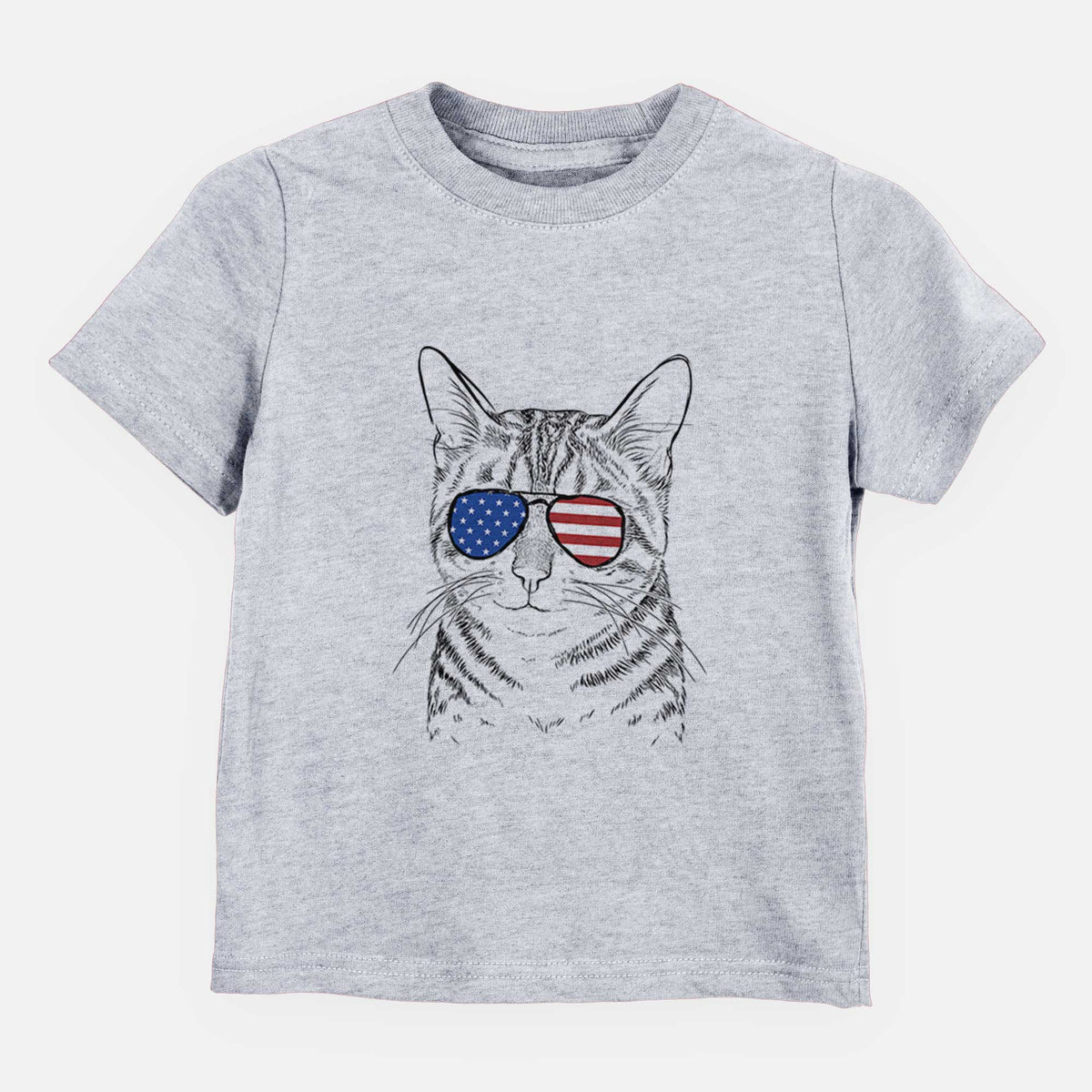 USA Nell the Tabby Cat - Kids/Youth/Toddler Shirt