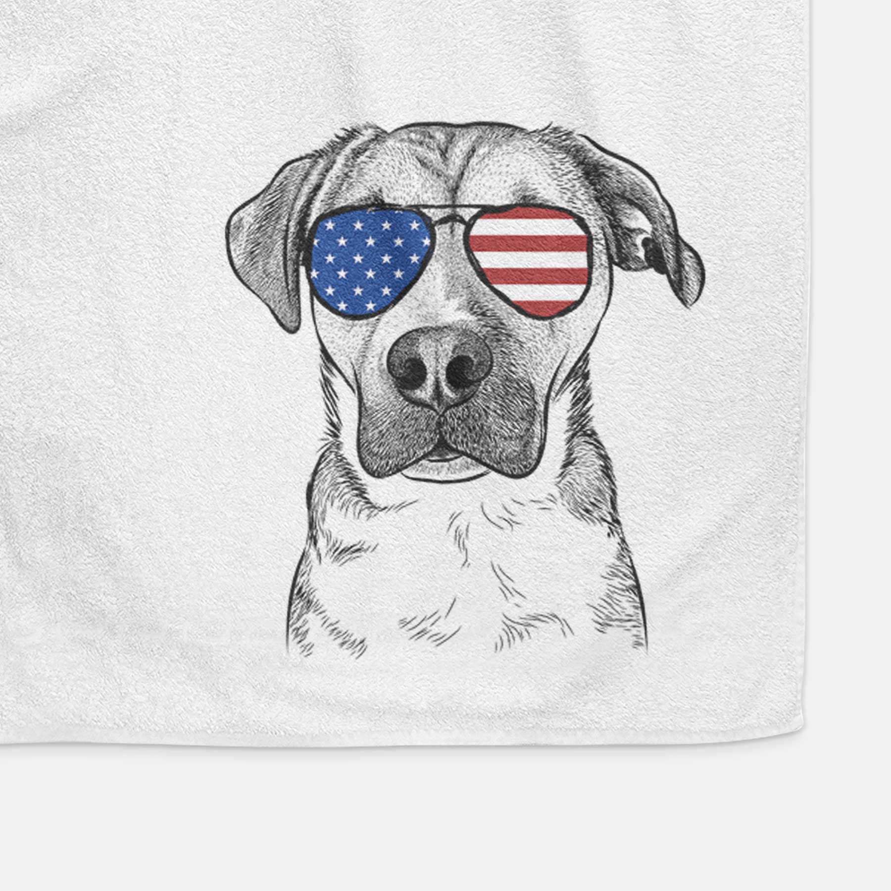 Nemo the Mixed Breed Decorative Hand Towel