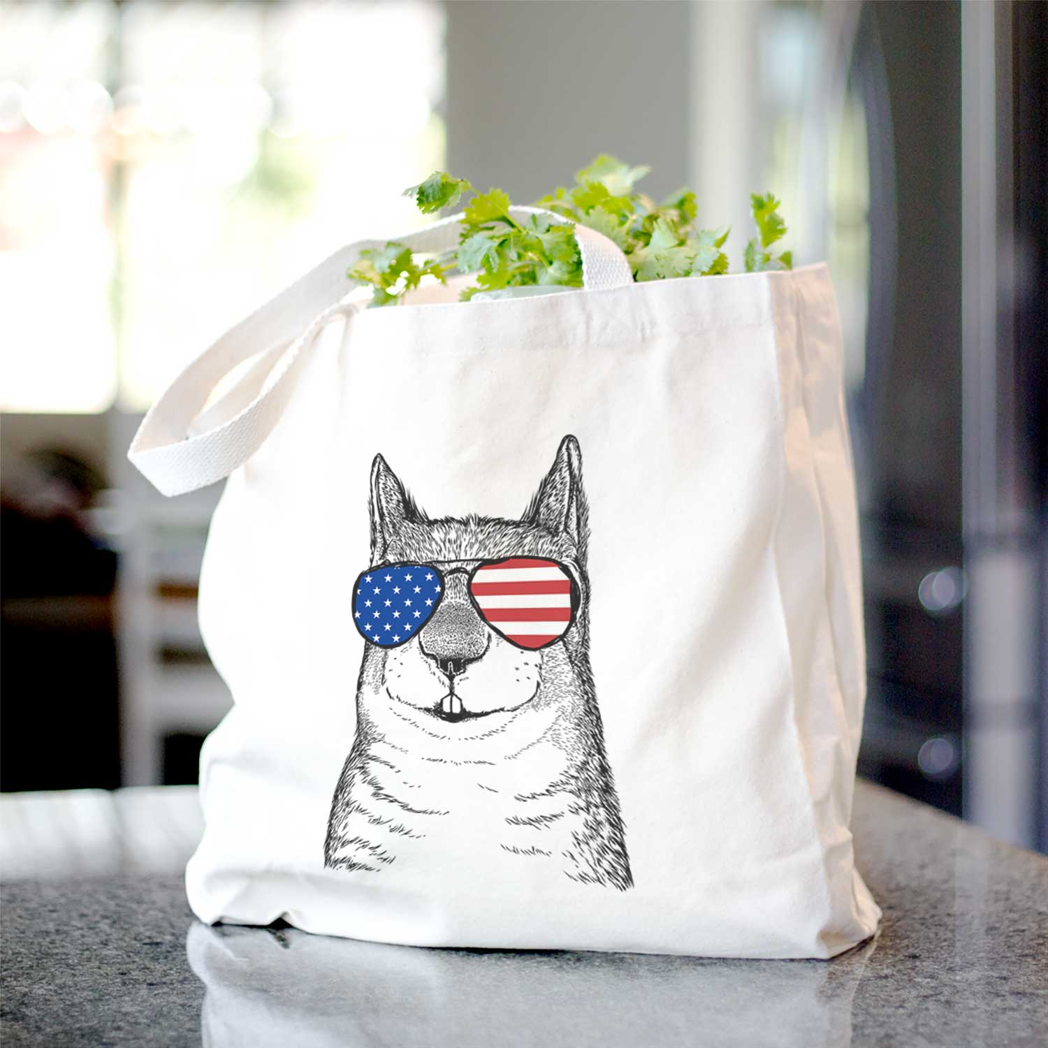 Nibbles the Squirrel - Tote Bag