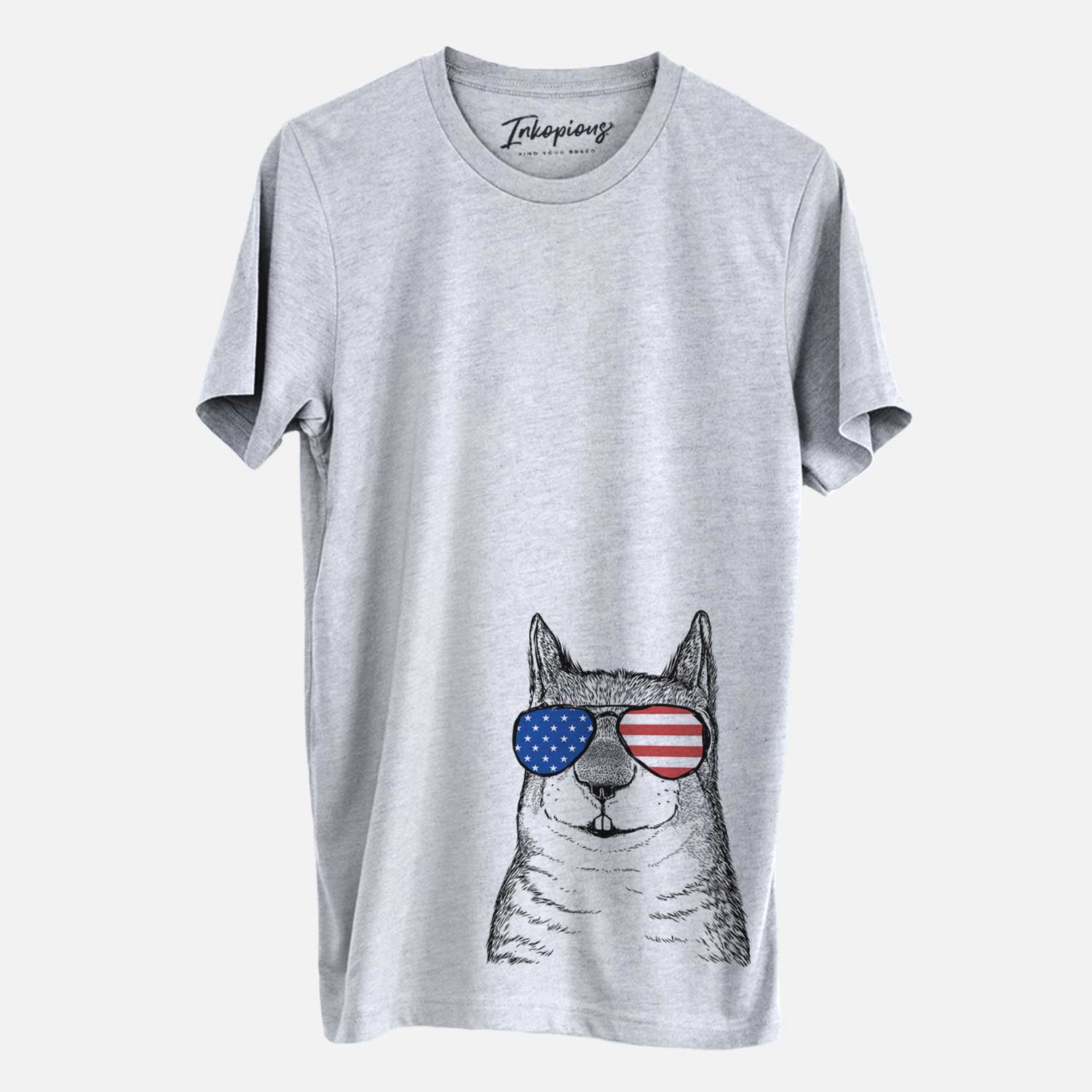 USA Nibbles the Squirrel - Unisex Crewneck
