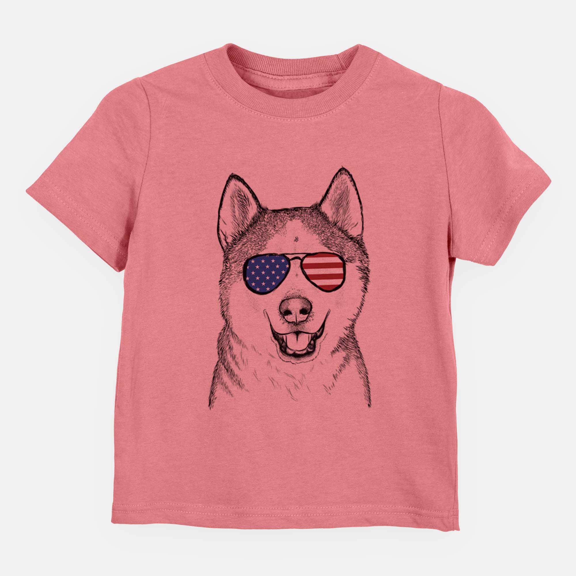 USA Nika the Siberian Husky - Kids/Youth/Toddler Shirt