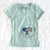 USA Nora the American Bulldog Mix - Women's Perfect V-neck Shirt