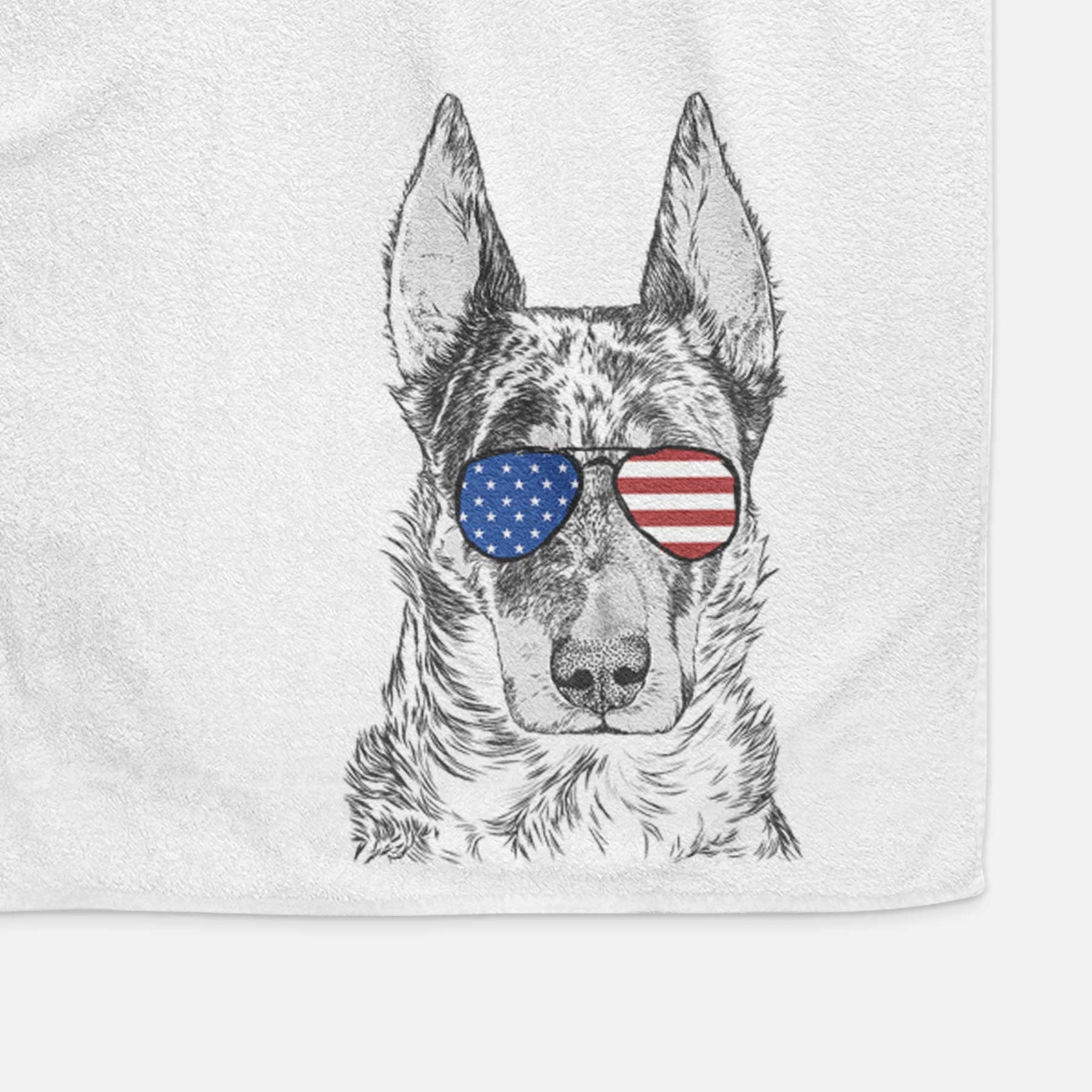 Nori the Beauceron Decorative Hand Towel