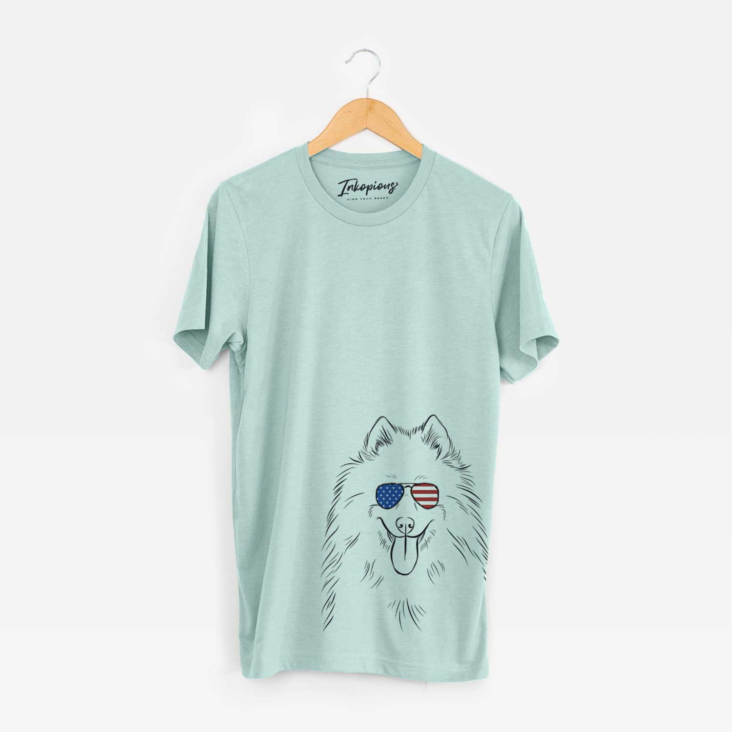 USA Nova the Samoyed - Unisex Crewneck