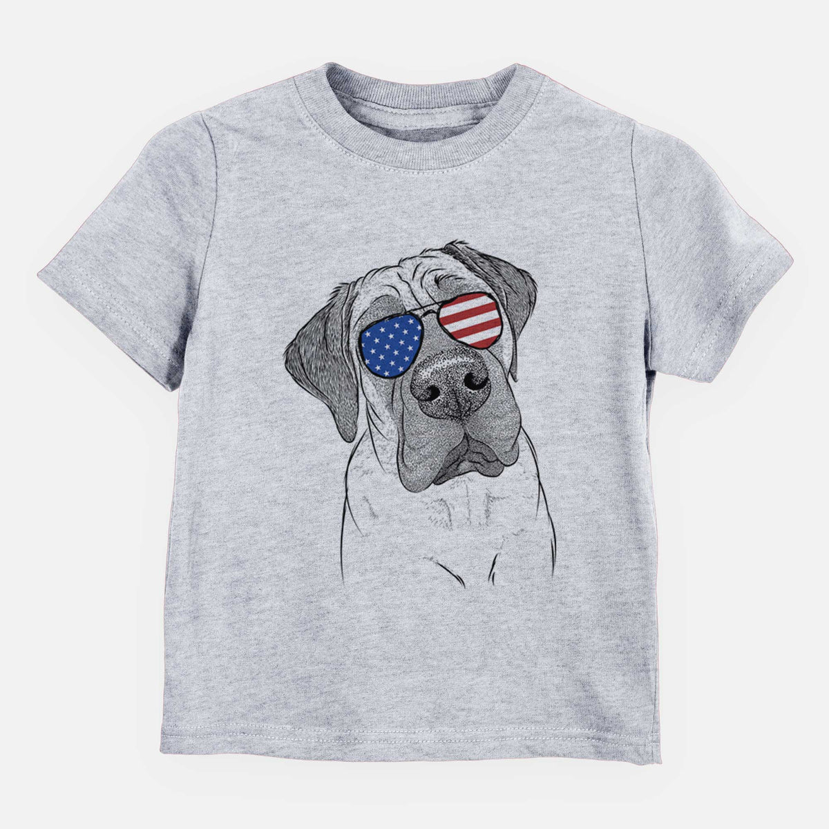 USA Nutterbutter the English Mastiff - Kids/Youth/Toddler Shirt