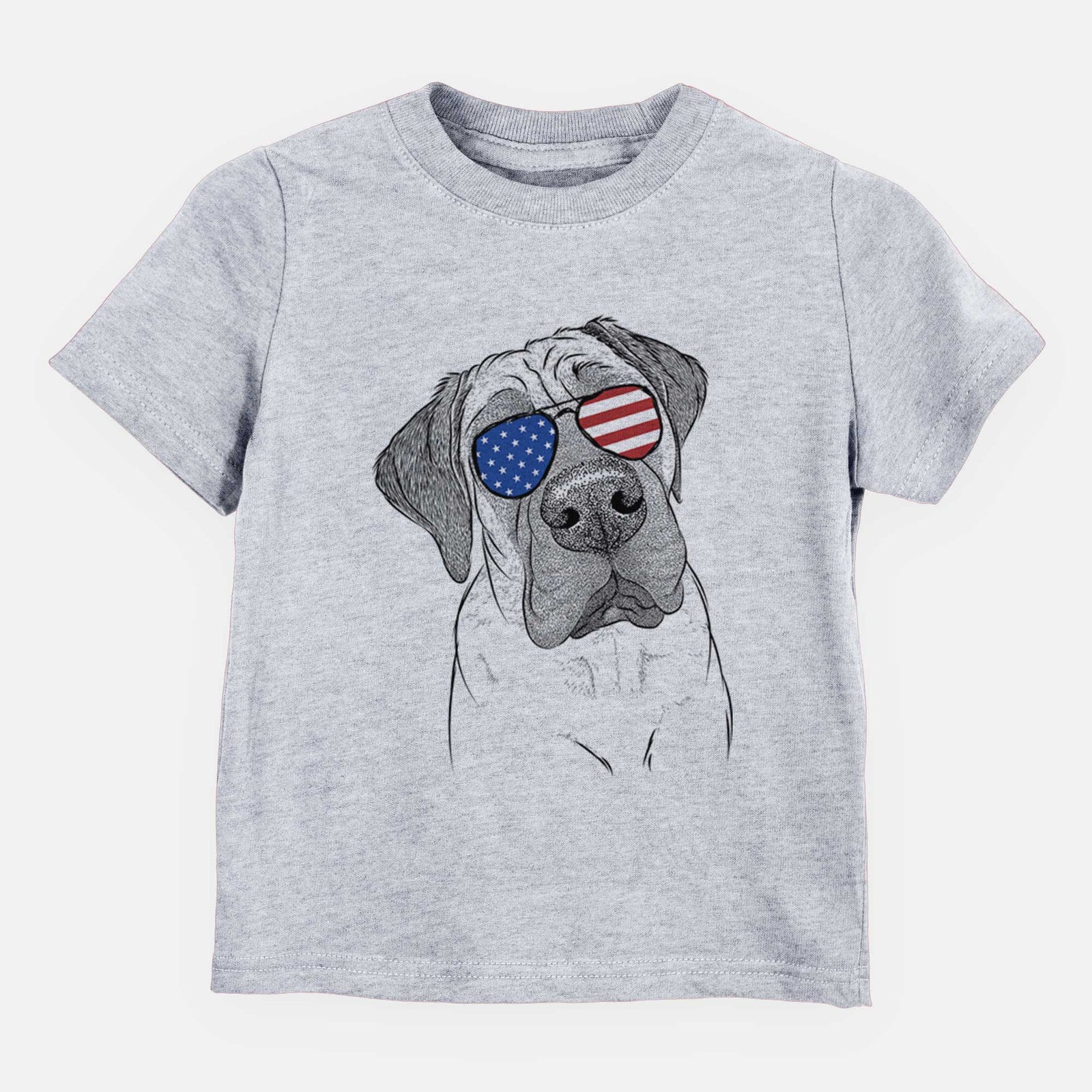 USA Nutterbutter the English Mastiff - Kids/Youth/Toddler Shirt