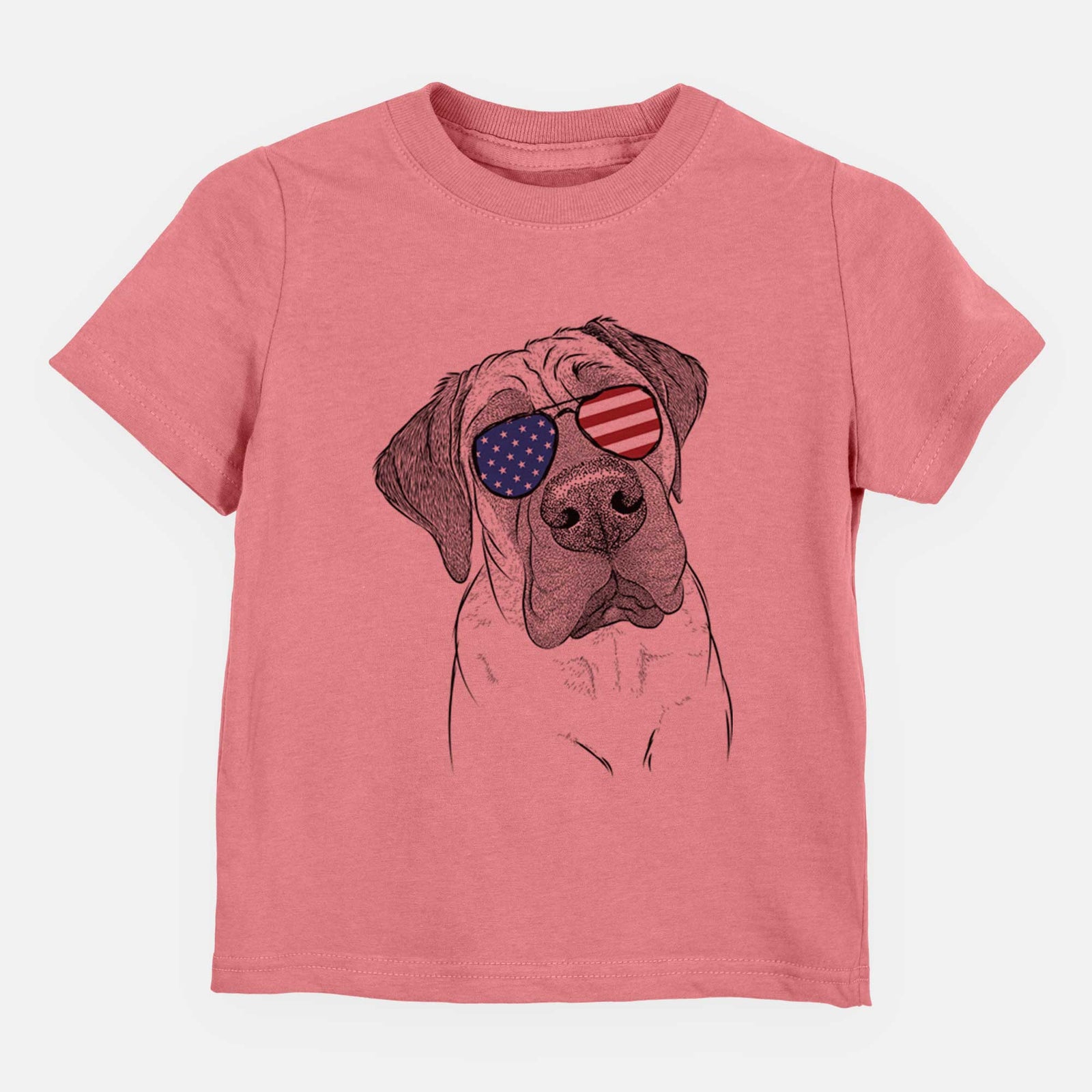 USA Nutterbutter the English Mastiff - Kids/Youth/Toddler Shirt