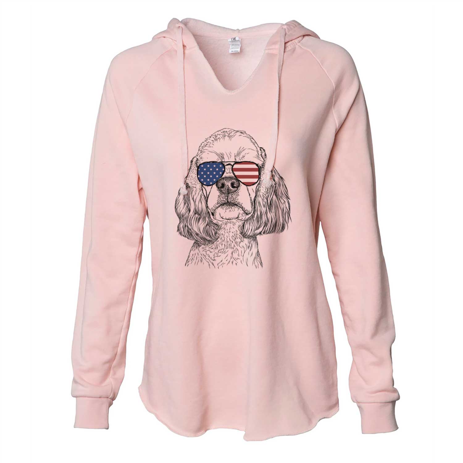 USA Oakley the American Cocker Spaniel - Cali Wave Hooded Sweatshirt