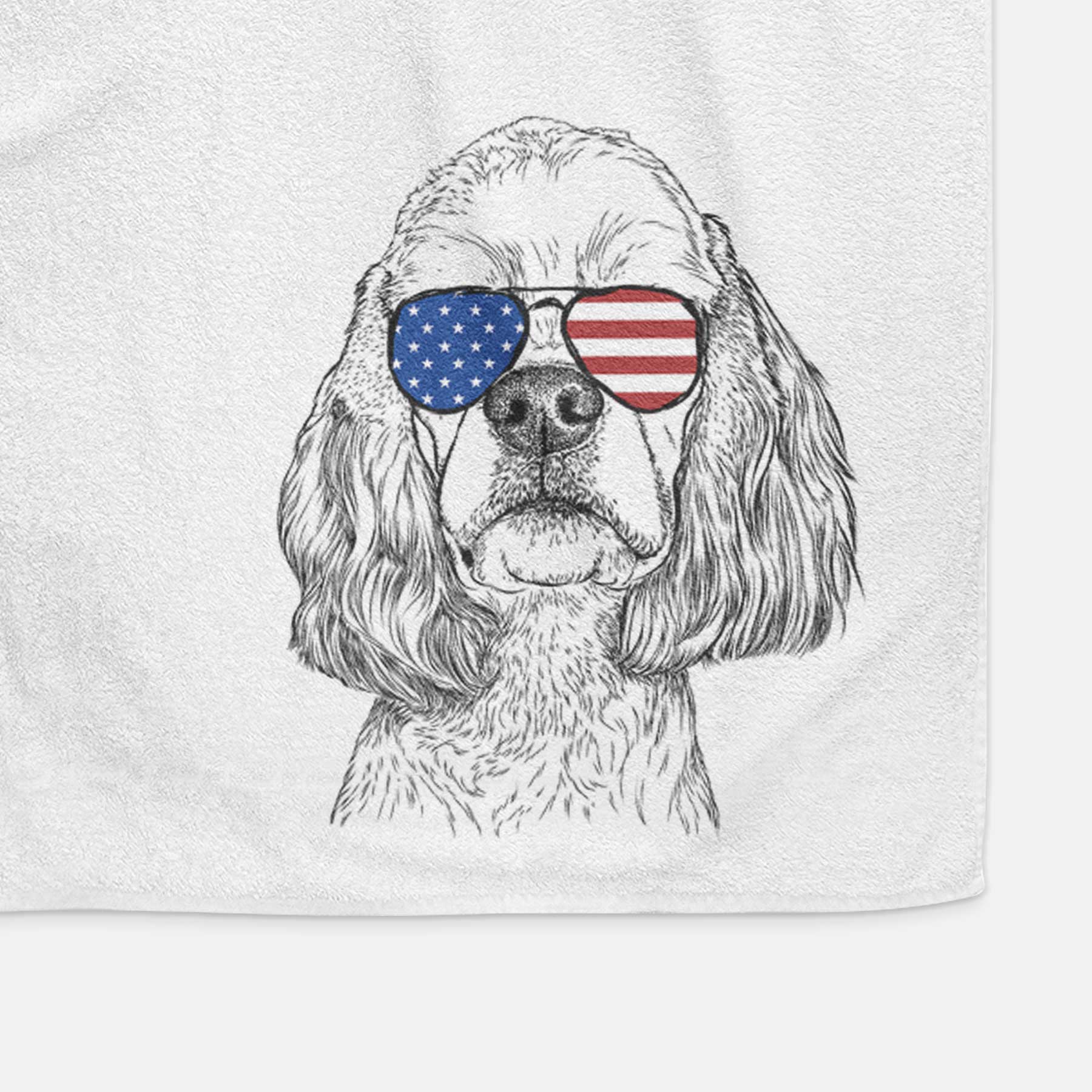 Oakley the American Cocker Spaniel Decorative Hand Towel