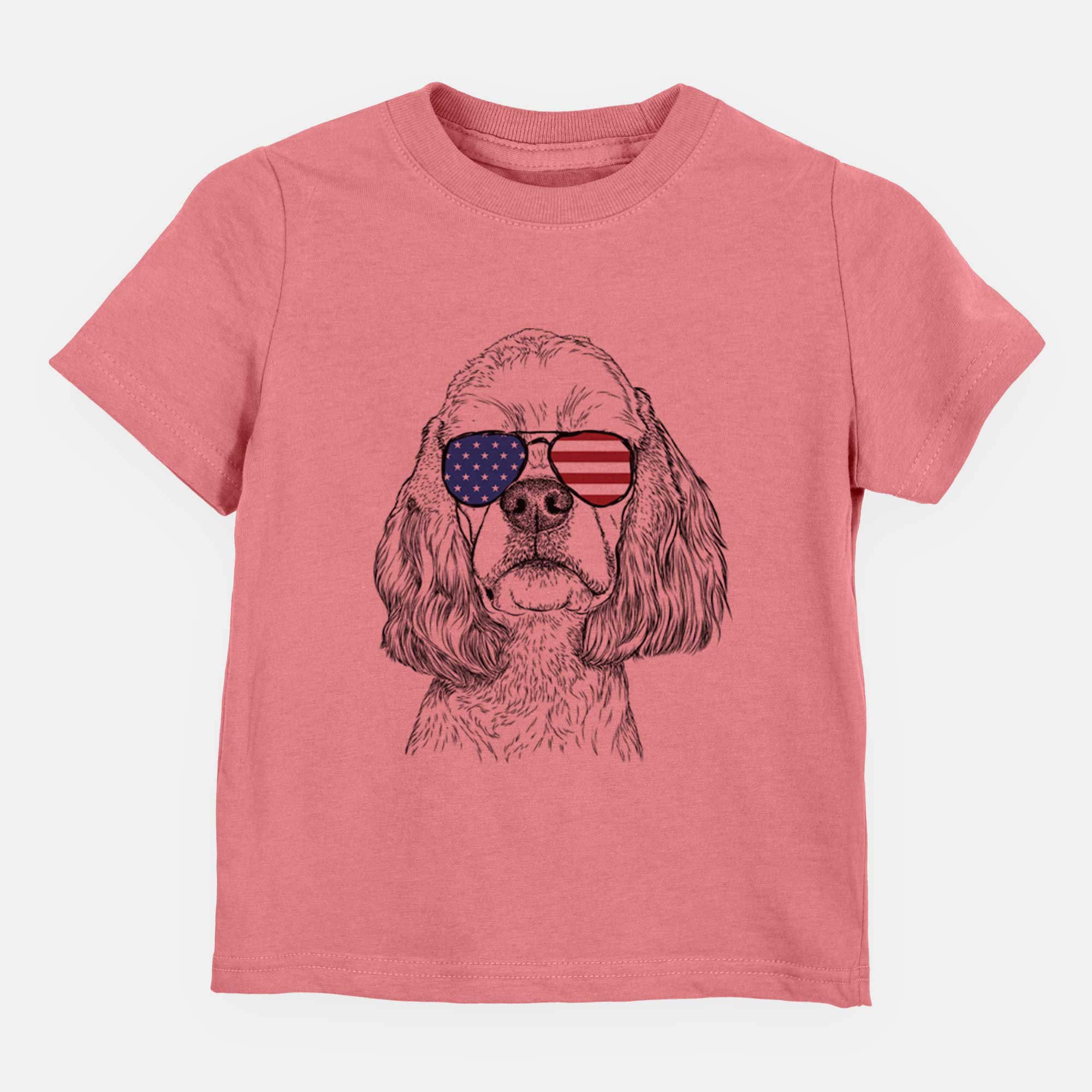 USA Oakley the American Cocker Spaniel - Kids/Youth/Toddler Shirt