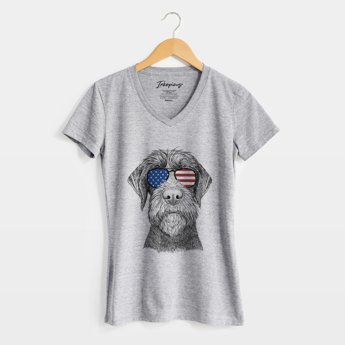 USA Oakley the Pudelpointer - Women&#39;s Perfect V-neck Shirt