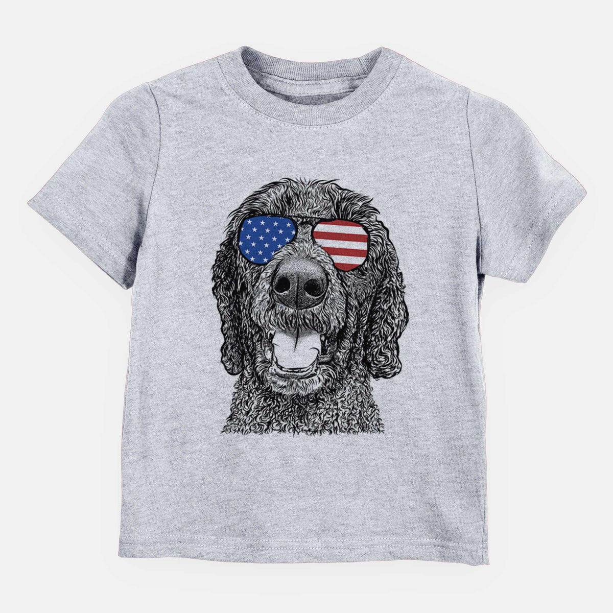 USA Obi James the Goldendoodle - Kids/Youth/Toddler Shirt