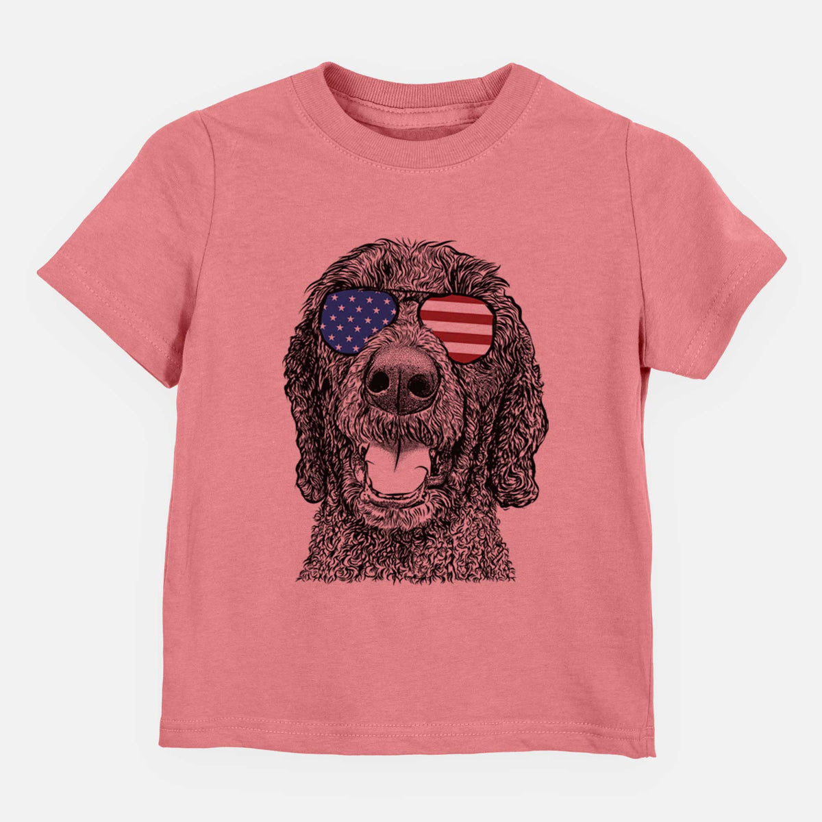 USA Obi James the Goldendoodle - Kids/Youth/Toddler Shirt