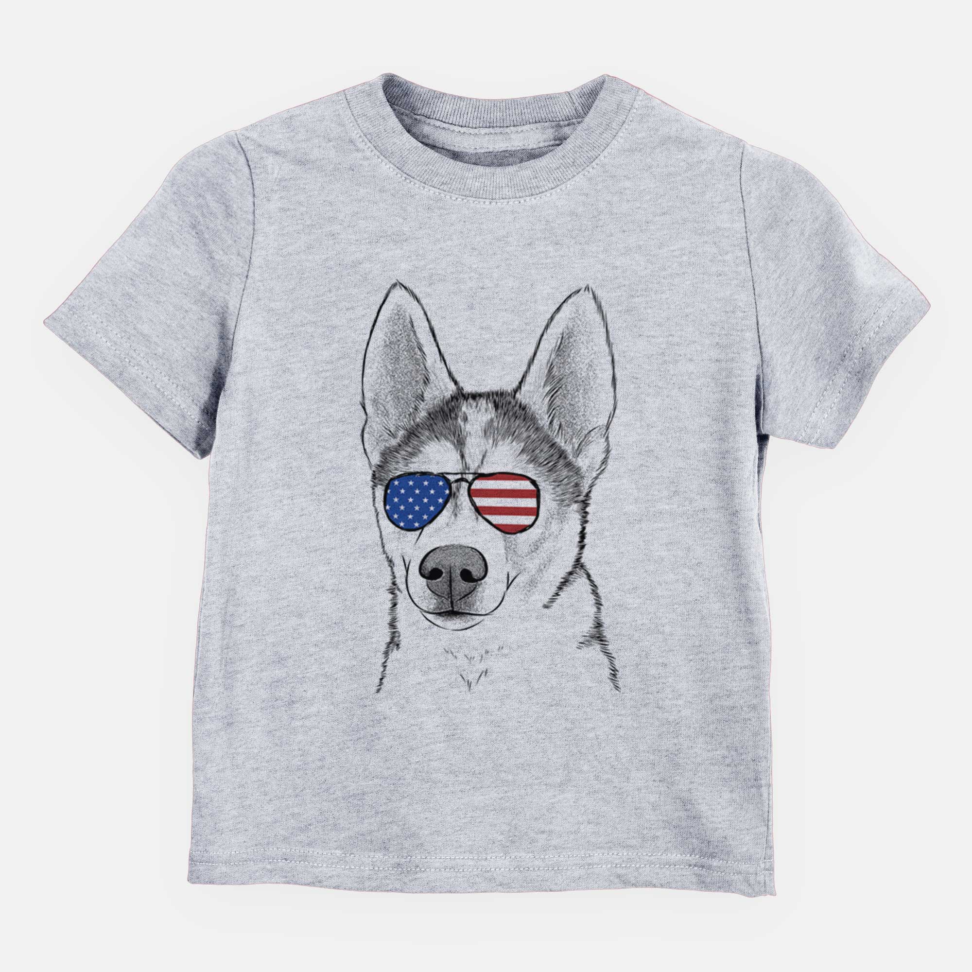 USA Odin the Siberian Husky - Kids/Youth/Toddler Shirt