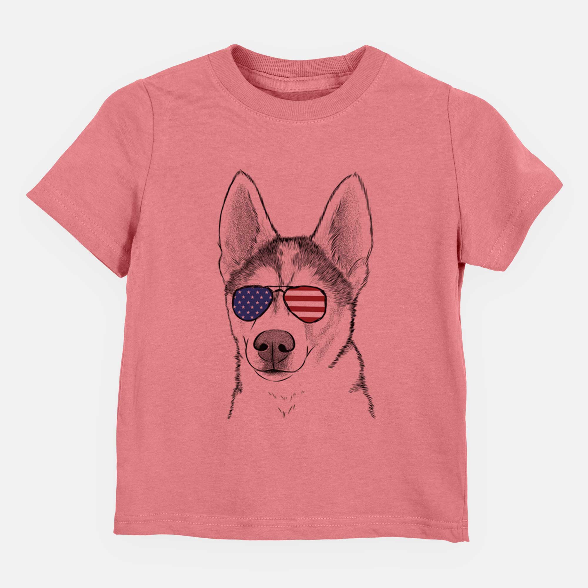 USA Odin the Siberian Husky - Kids/Youth/Toddler Shirt