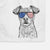 Olive the Mixed Breed Decorative Hand Towel