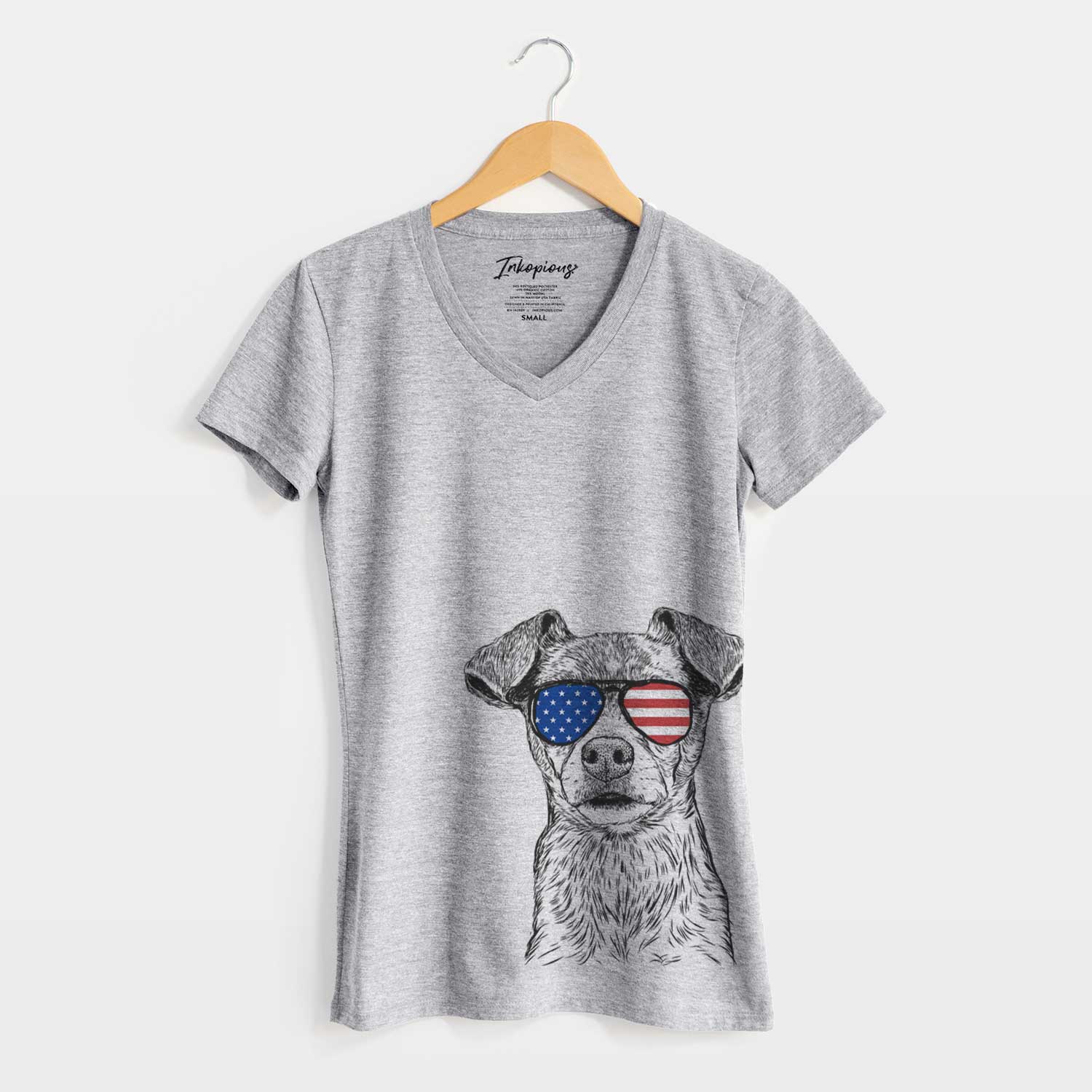 USA Olive the Mixed Breed - Women's Perfect V-neck Shirt