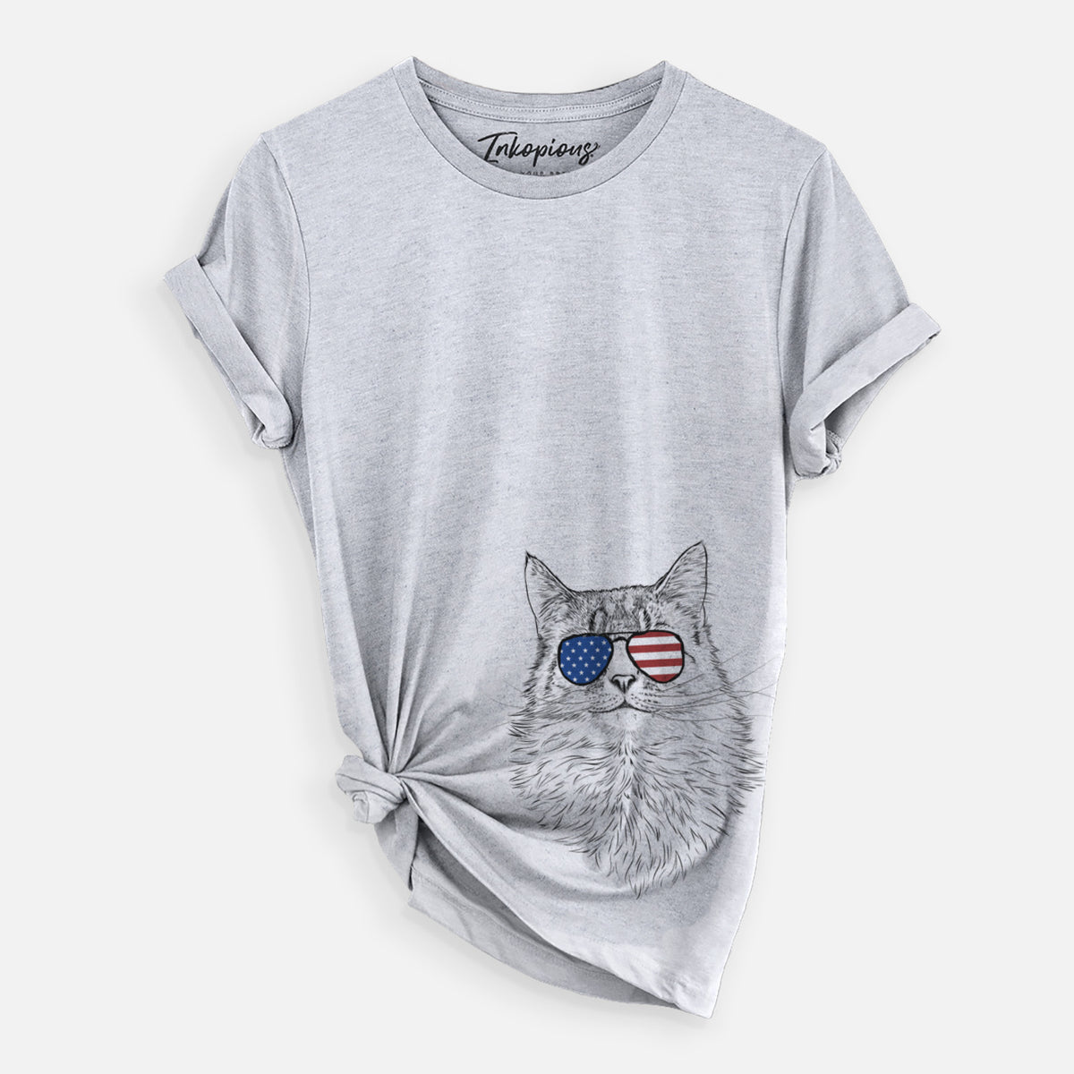USA Olive the Cat - Unisex Crewneck